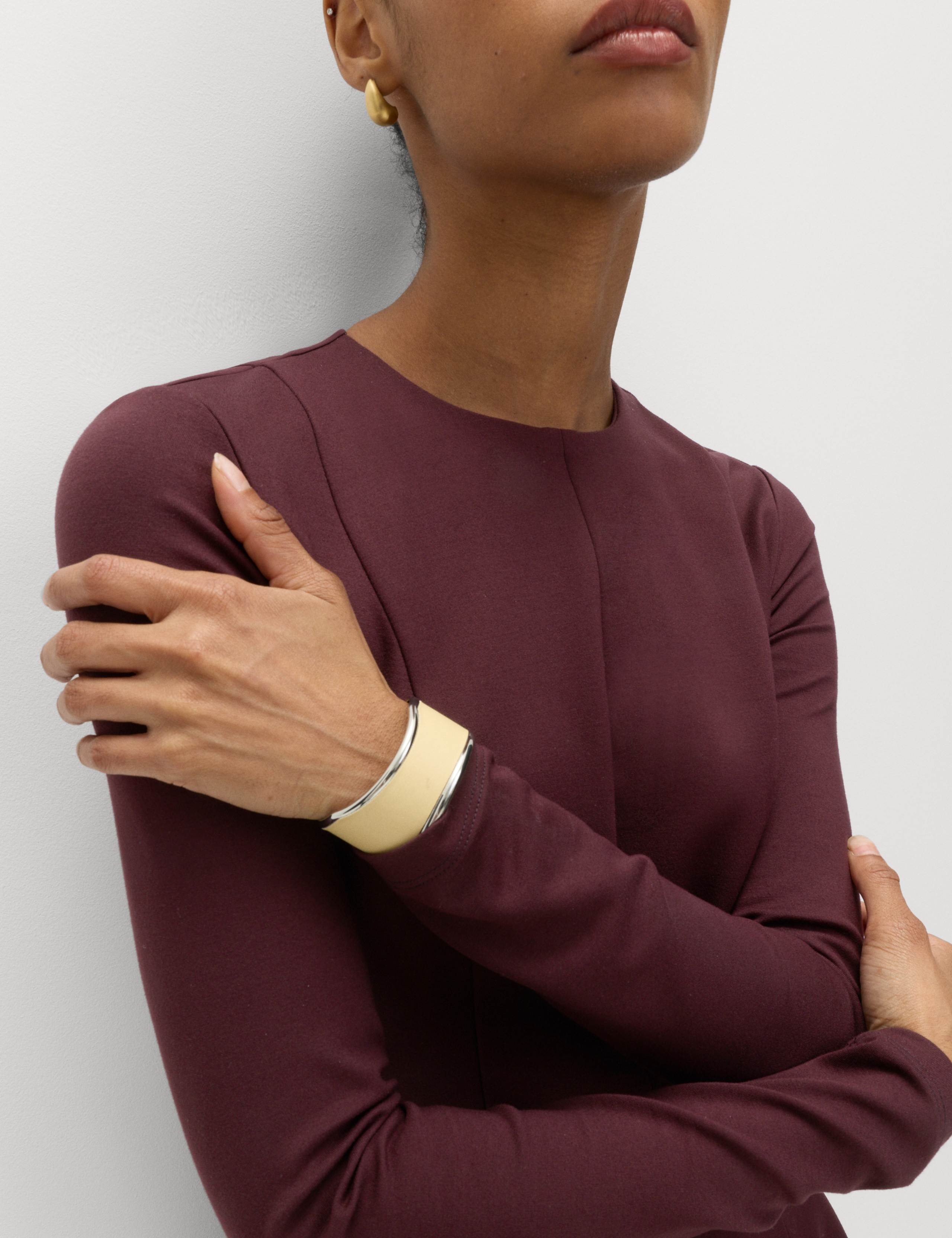 Jersey Crew Neck Mini Skater Dress 4 of 4