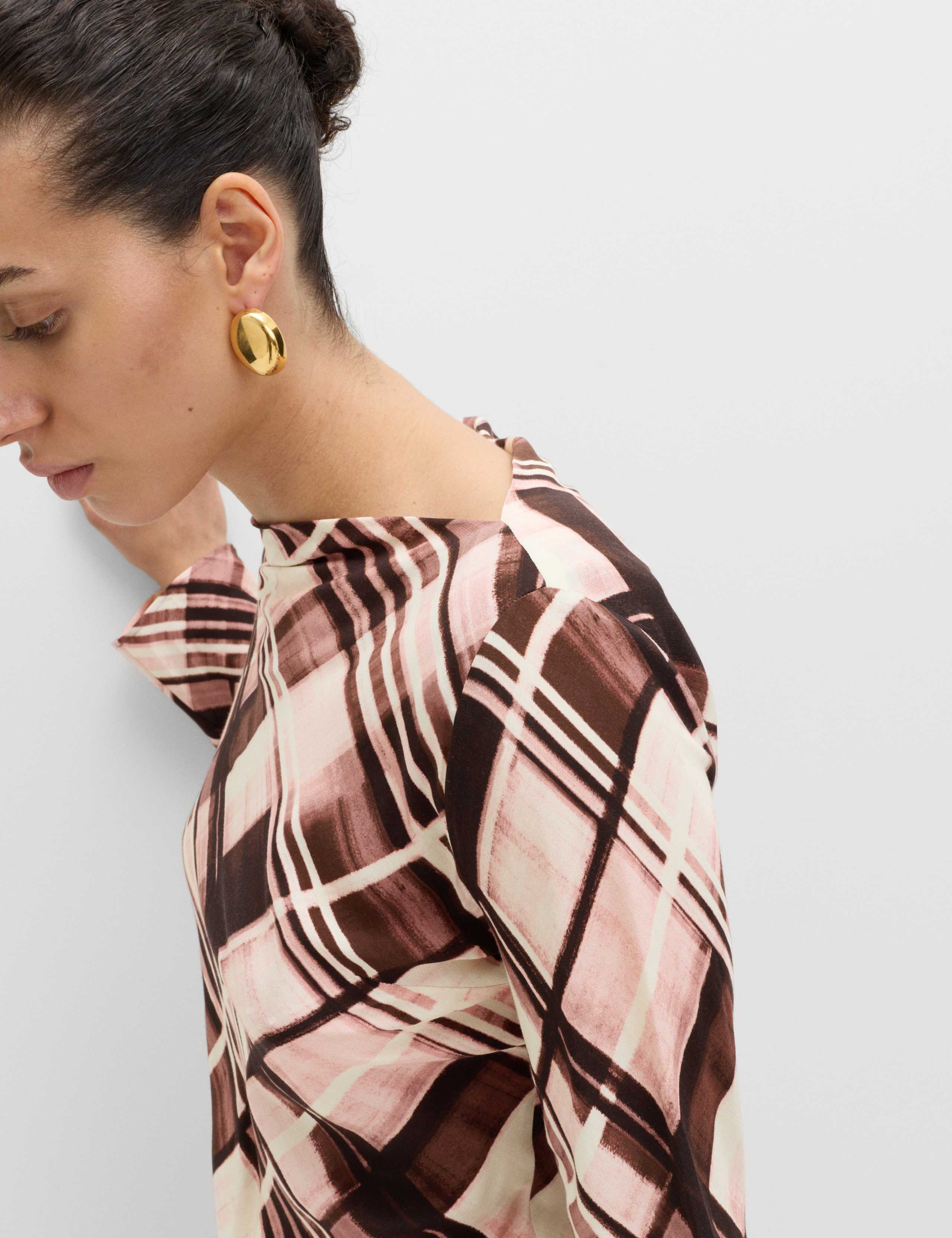 Checked Mini Slip Dress 4 of 6