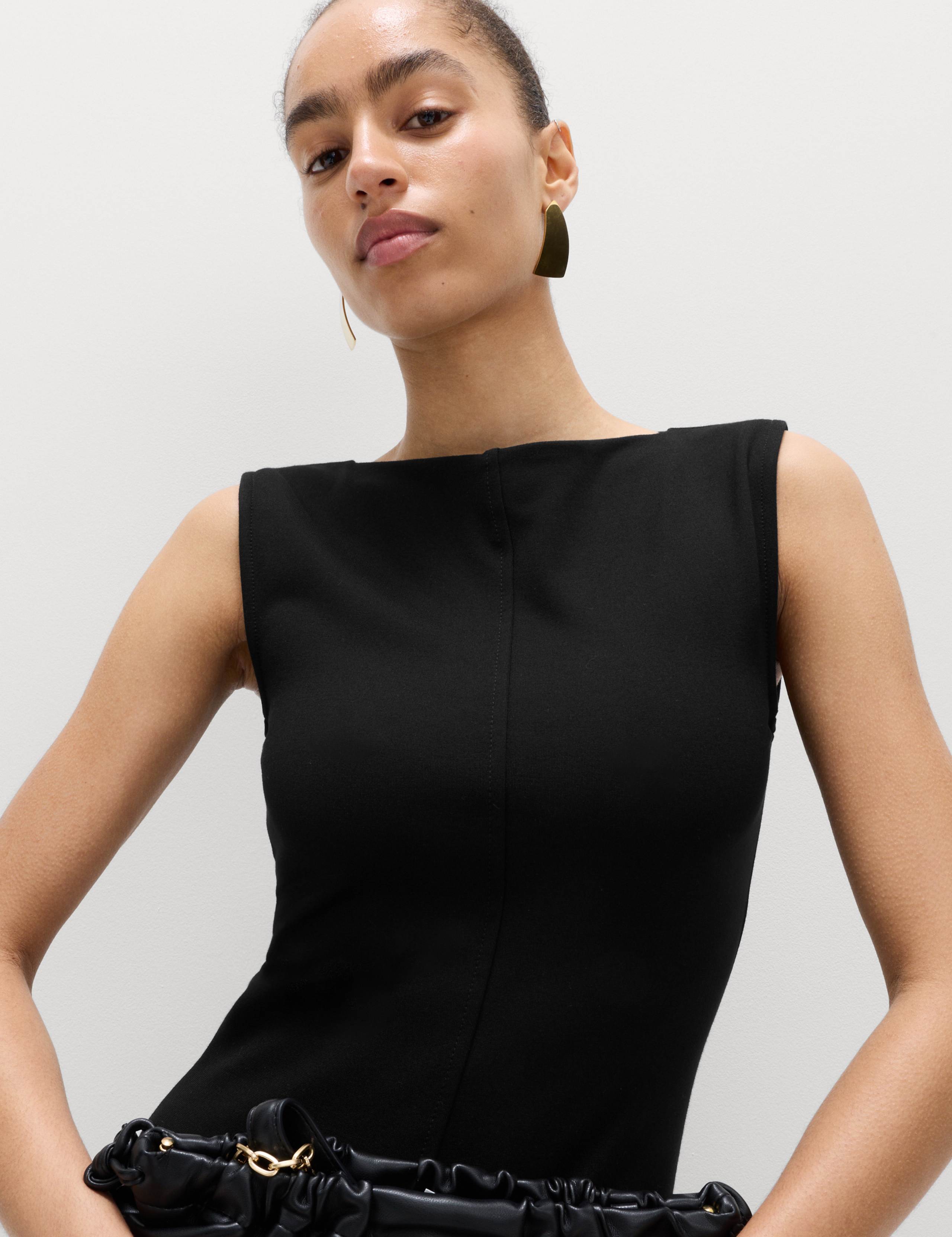 Jersey Midi Bodycon Dress 4 of 7