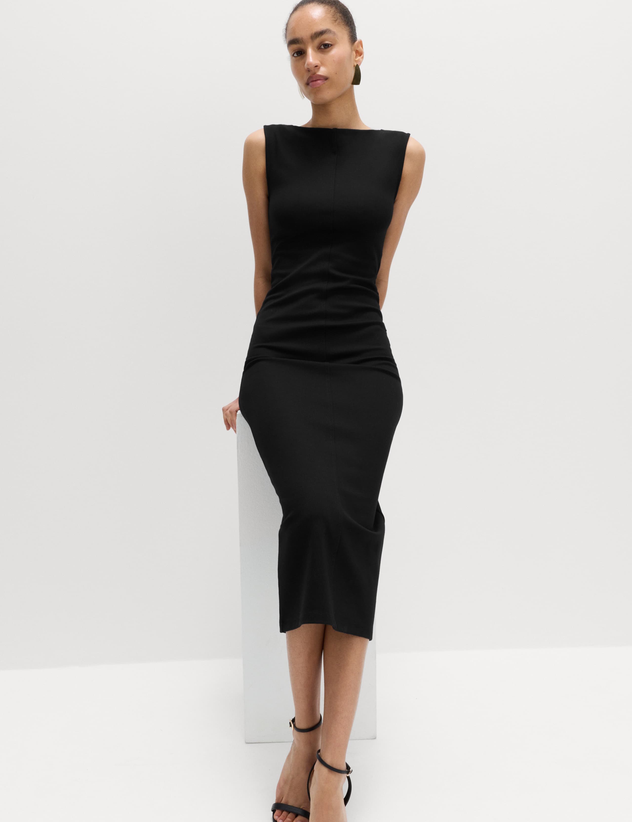 Jersey Midi Bodycon Dress 5 of 7
