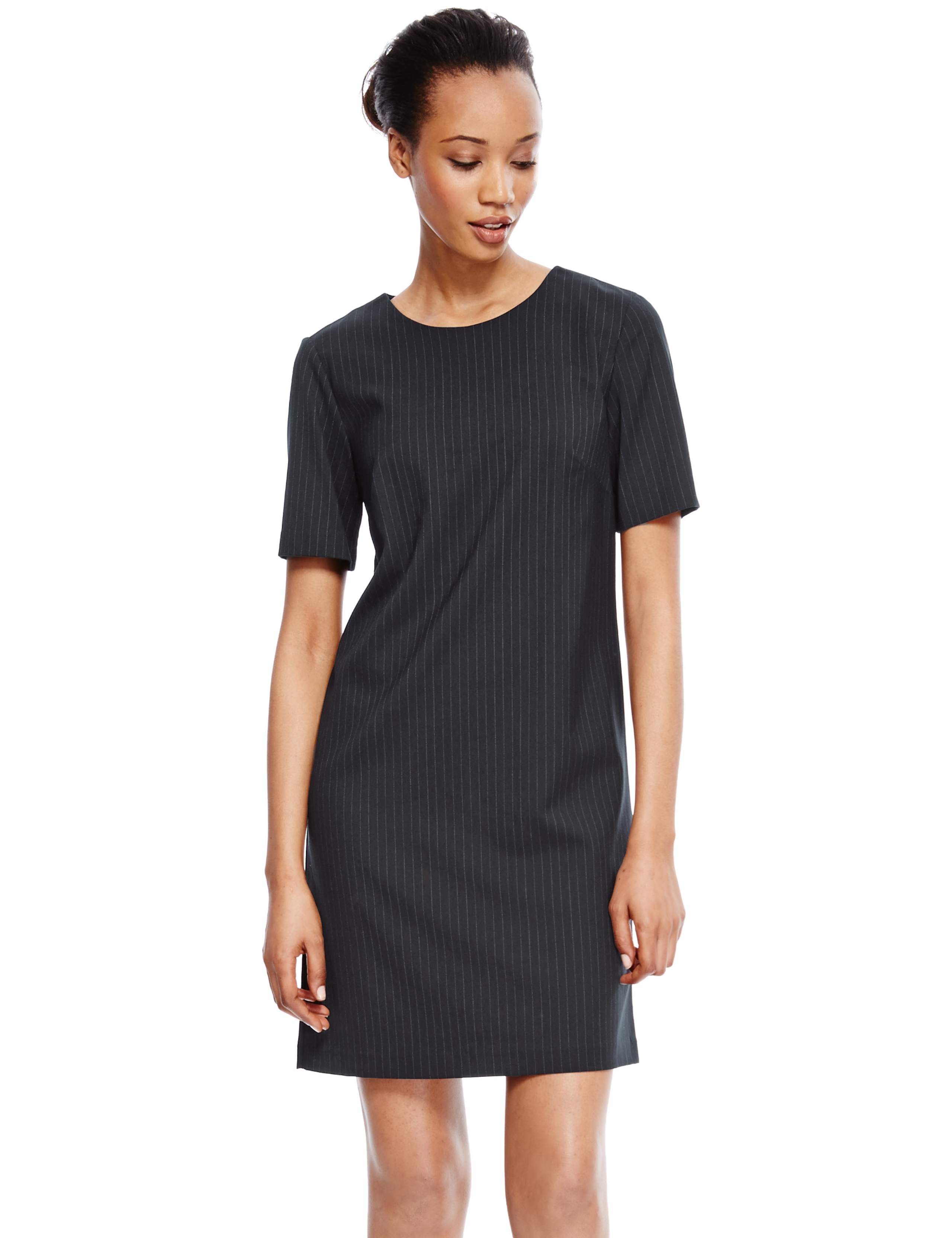 Pinstriped Tunic Dress 1 of 5