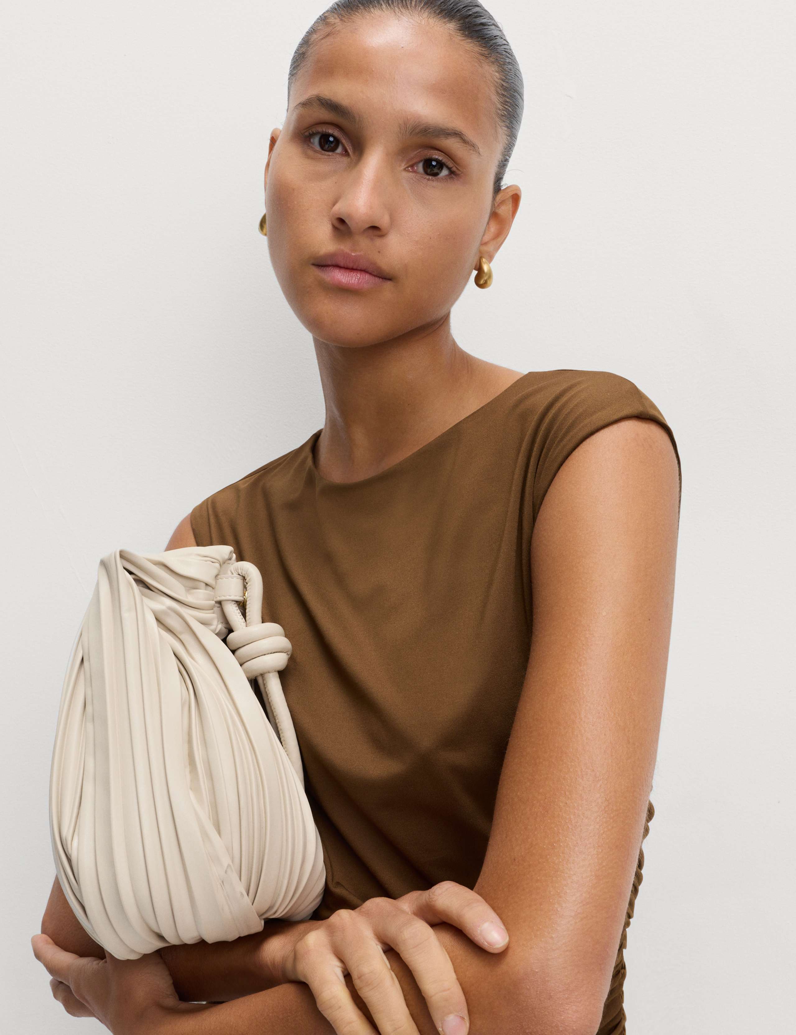 Jersey Dropped Waist Midi Dress 4 of 4