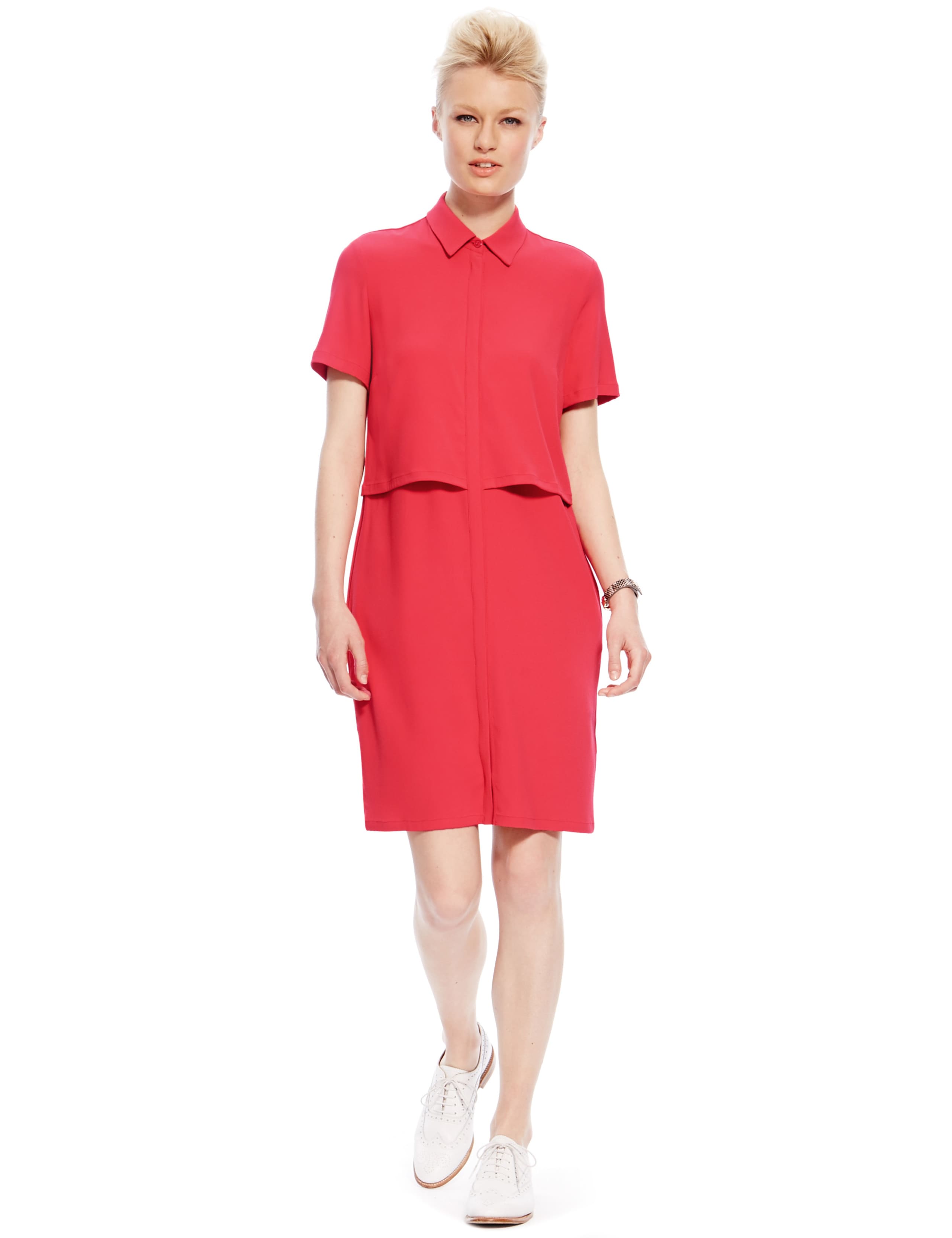 Best of British Double Layer Shirt Dress 1 of 5