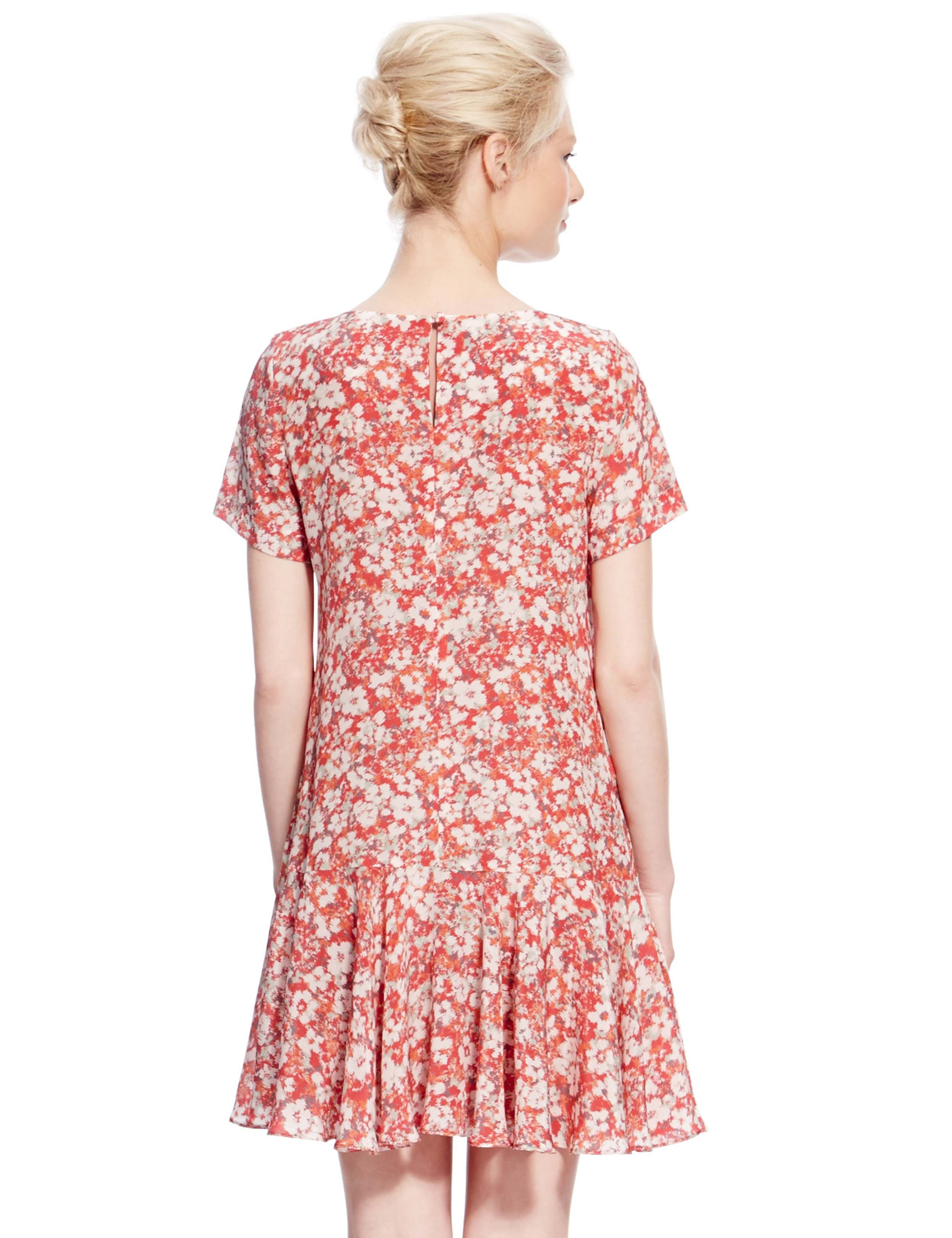 Best of British Pure Silk Floral Dress 5 of 5