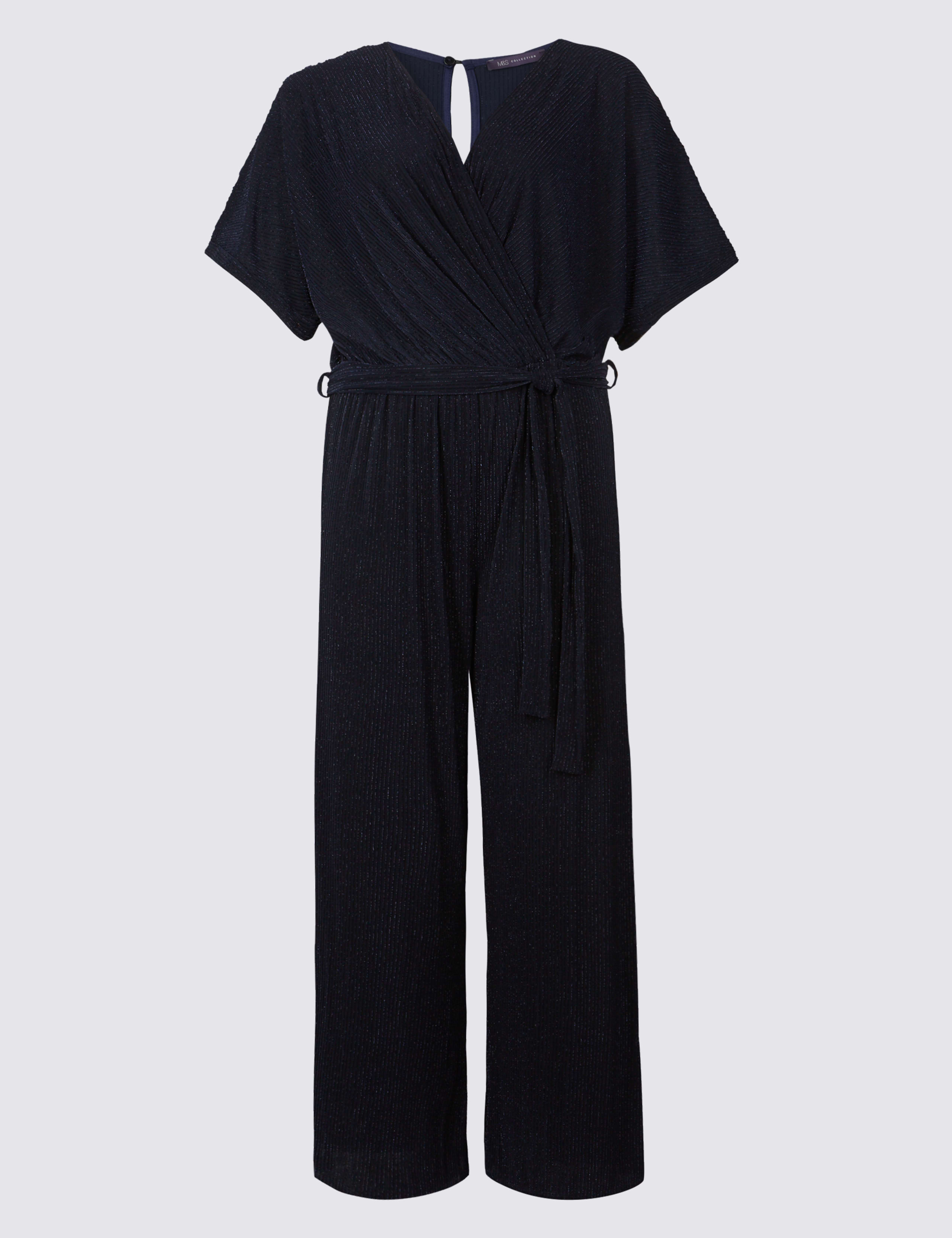CURVE Sparkly Short Sleeve Jumpsuit 2 of 5
