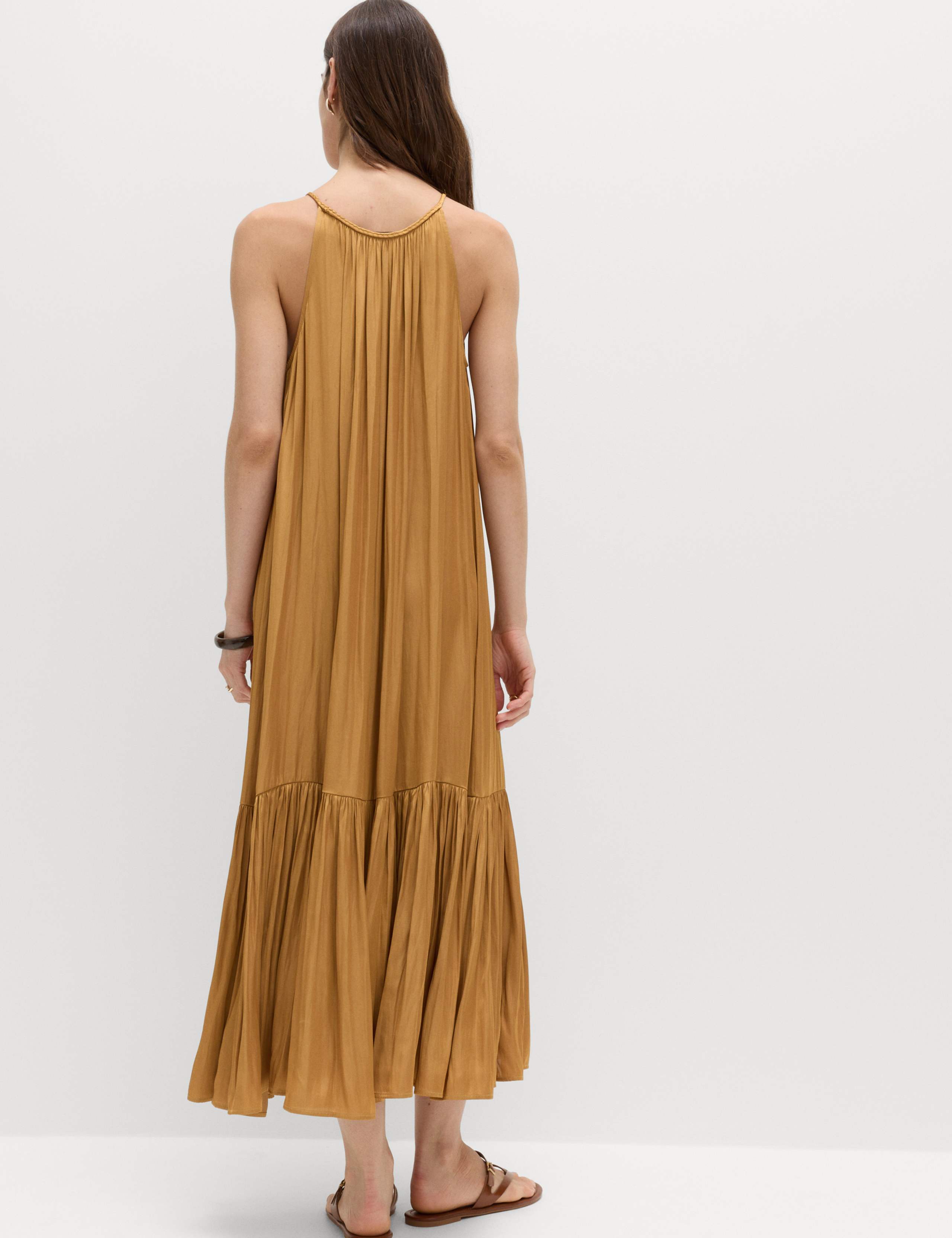 Round Neck Midaxi Tiered Dress 7 of 7