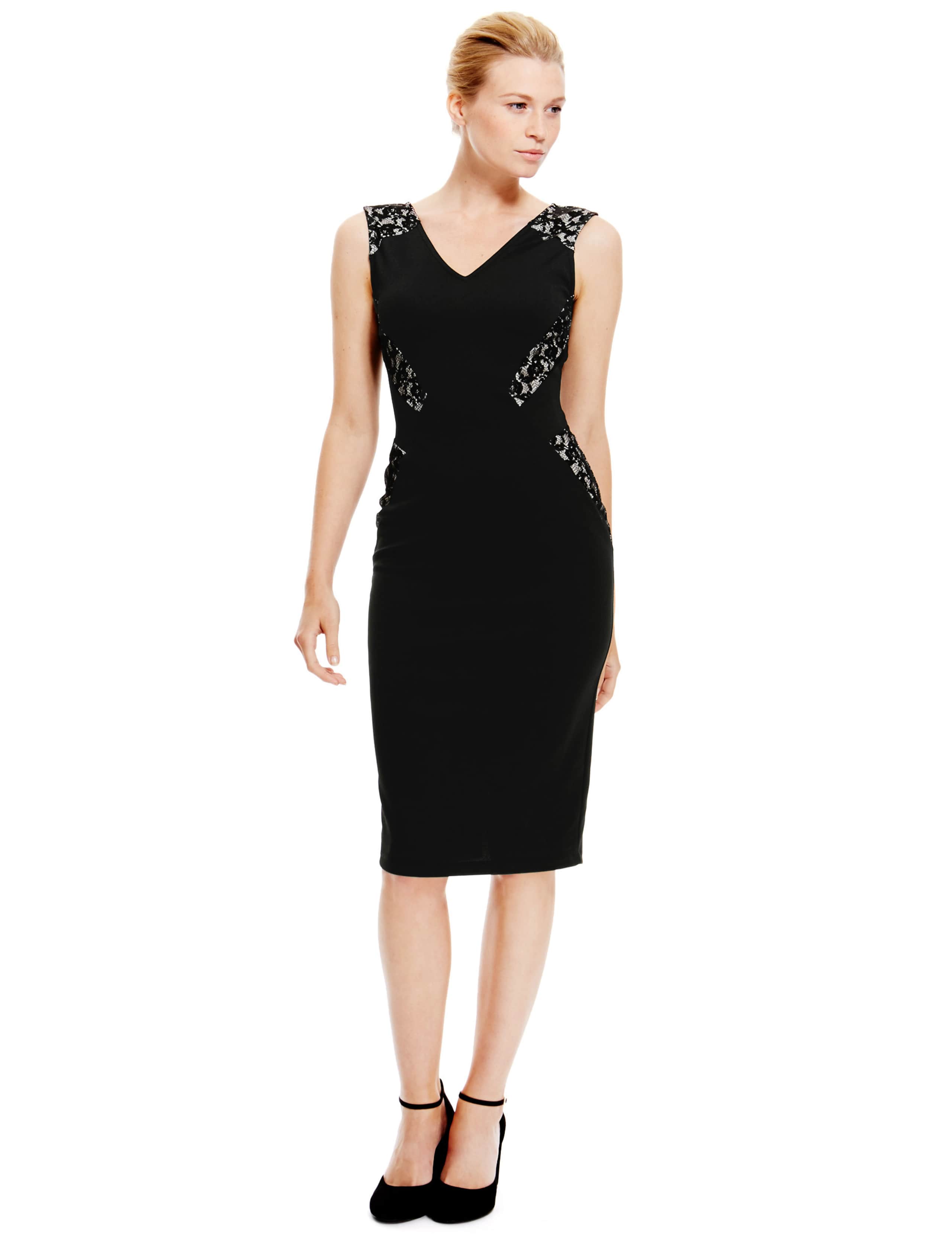 Lace Panelled Bodycon Dress 1 of 4
