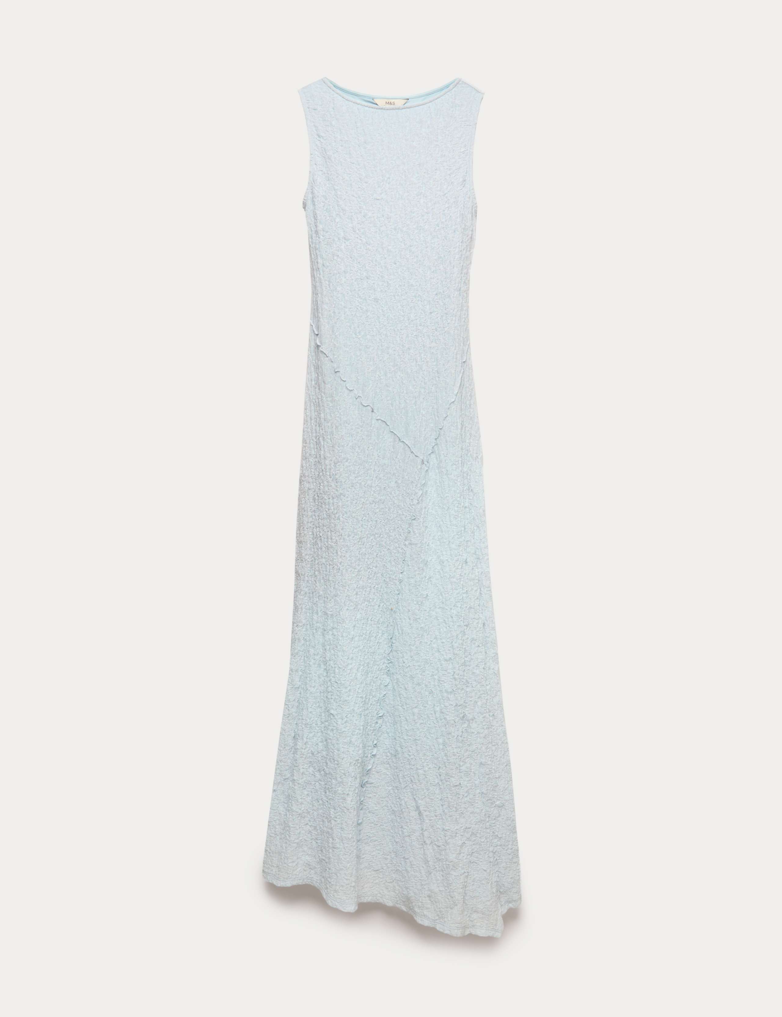 Cotton Rich Textured Midaxi Column Dress 2 of 7