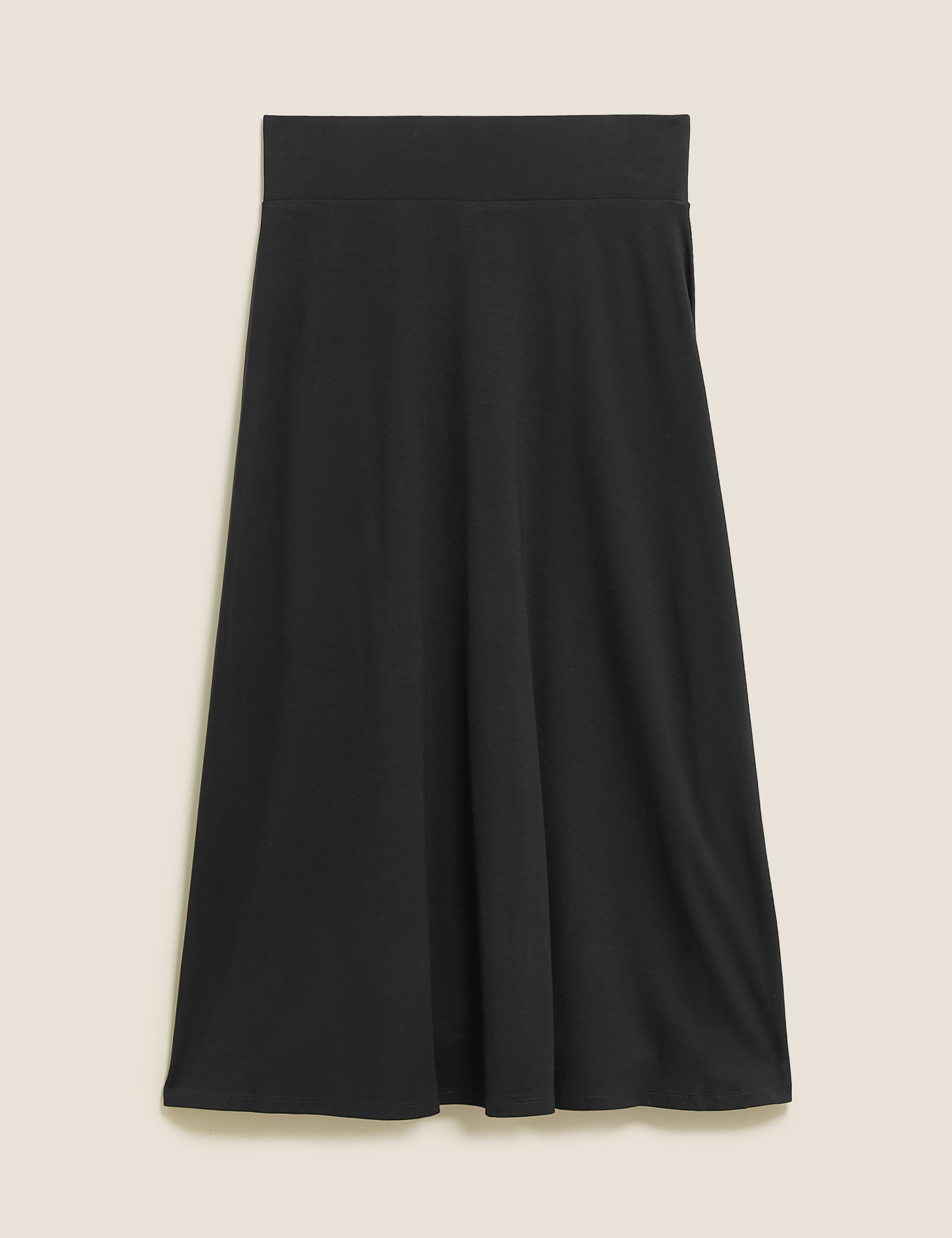 Jersey Midi Skater Skirt 2 of 6