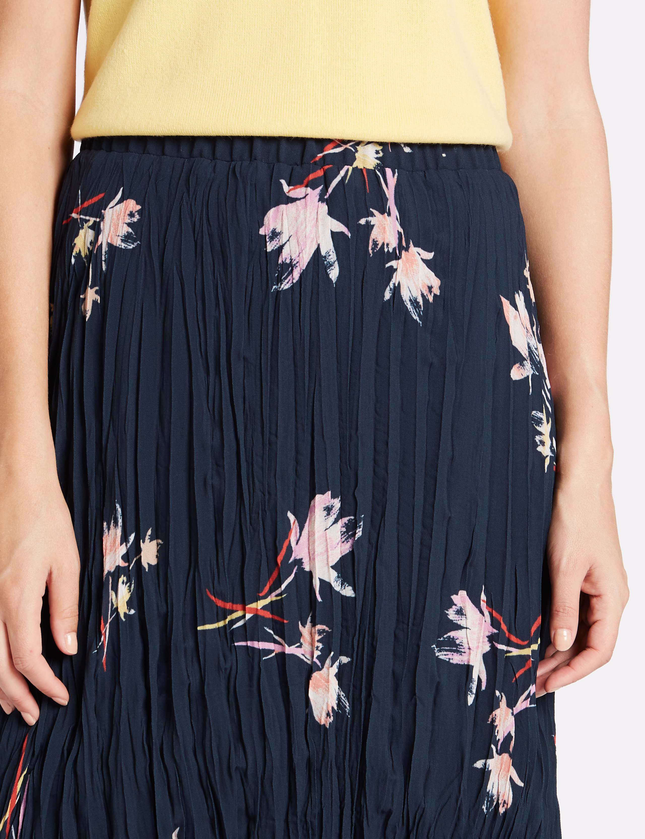 Floral Print Midi Skirt 5 of 5