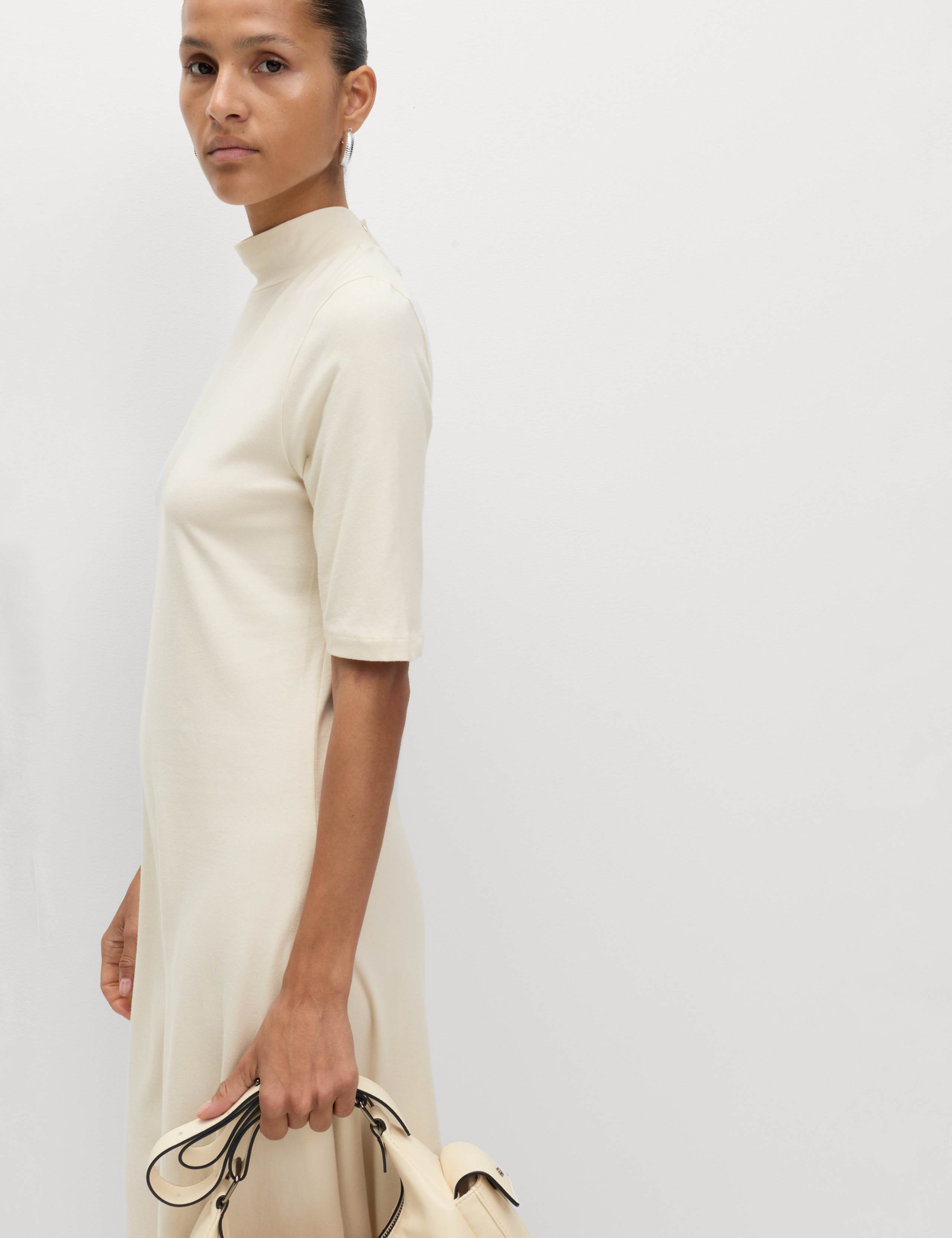 Cotton Rich Midaxi Column Dress 5 of 5