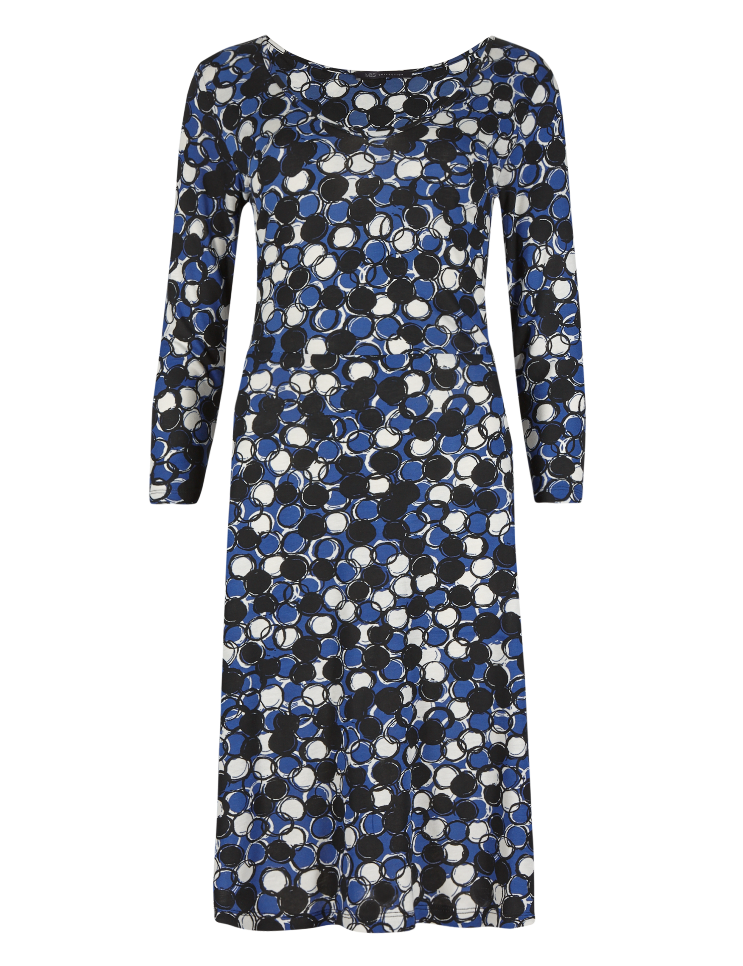 Spotted Skater Dress 2 of 4