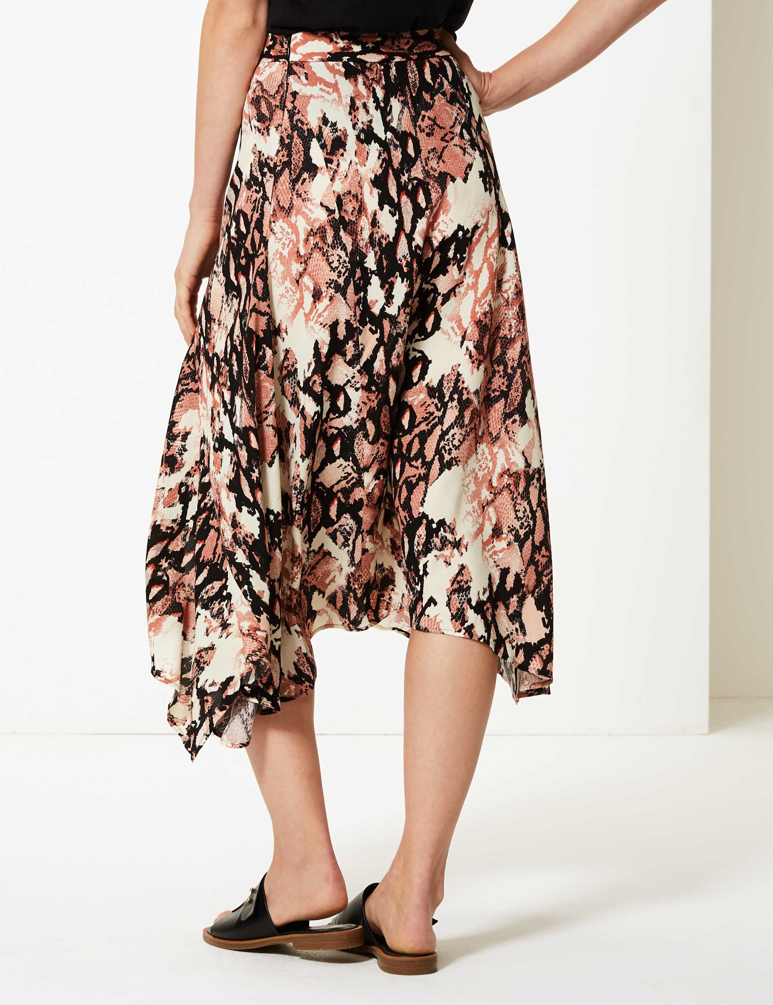 Animal Print Wrap Style Skirt 4 of 4