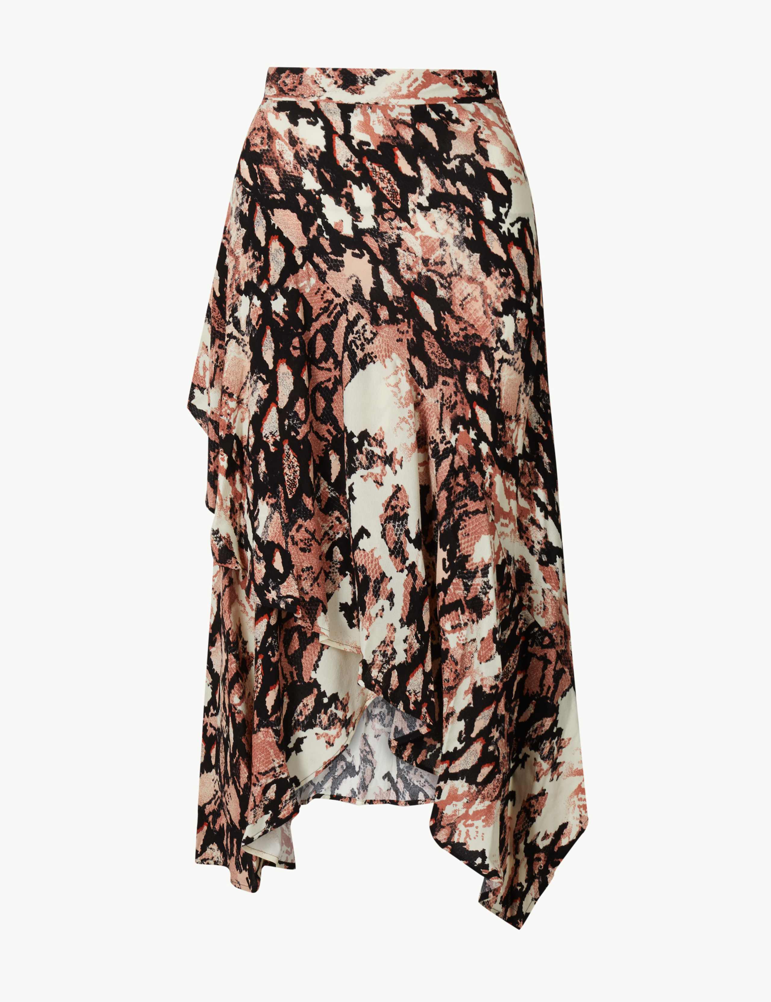 Animal Print Wrap Style Skirt 2 of 4