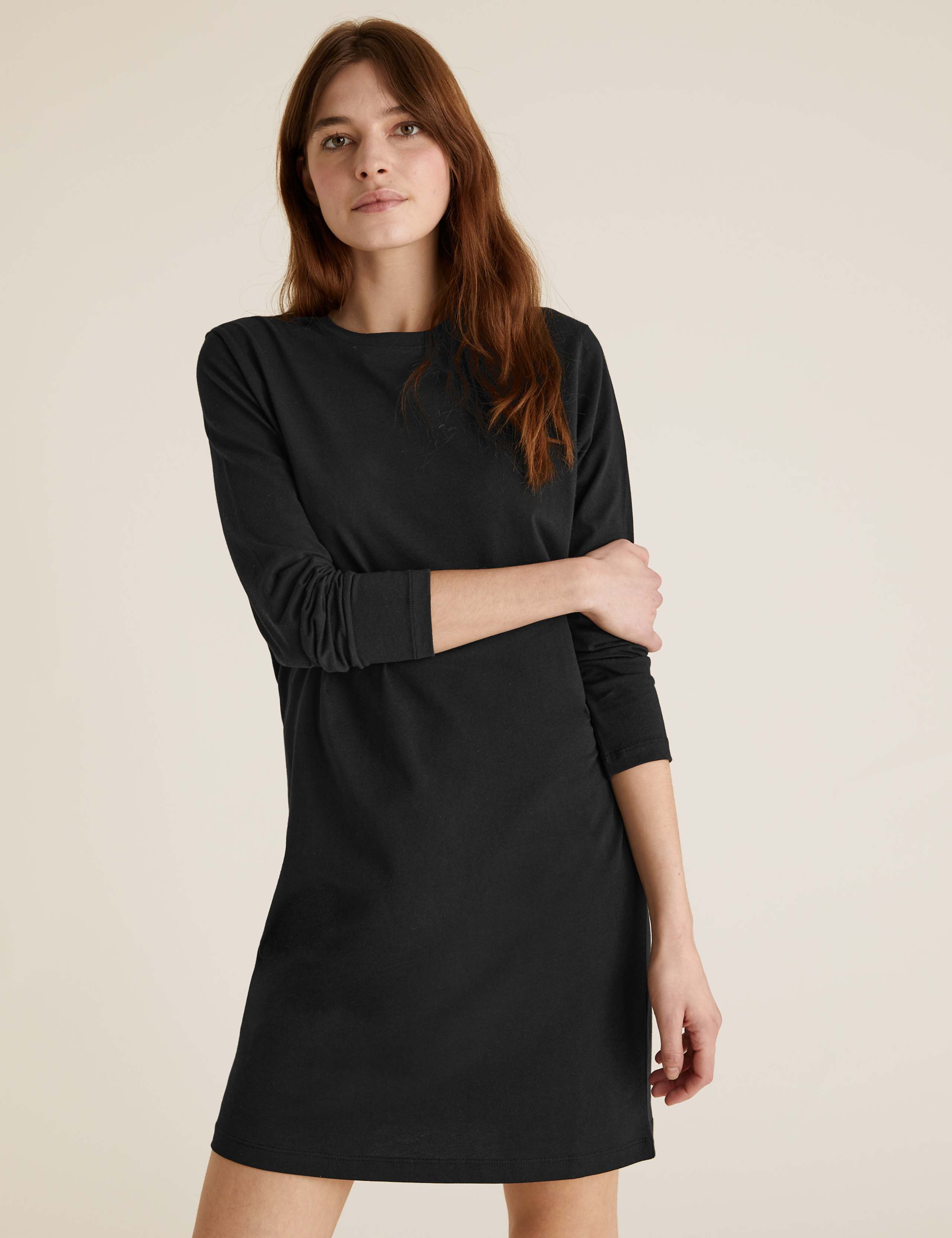 Pure Cotton Mini T-Shirt Dress 3 of 4