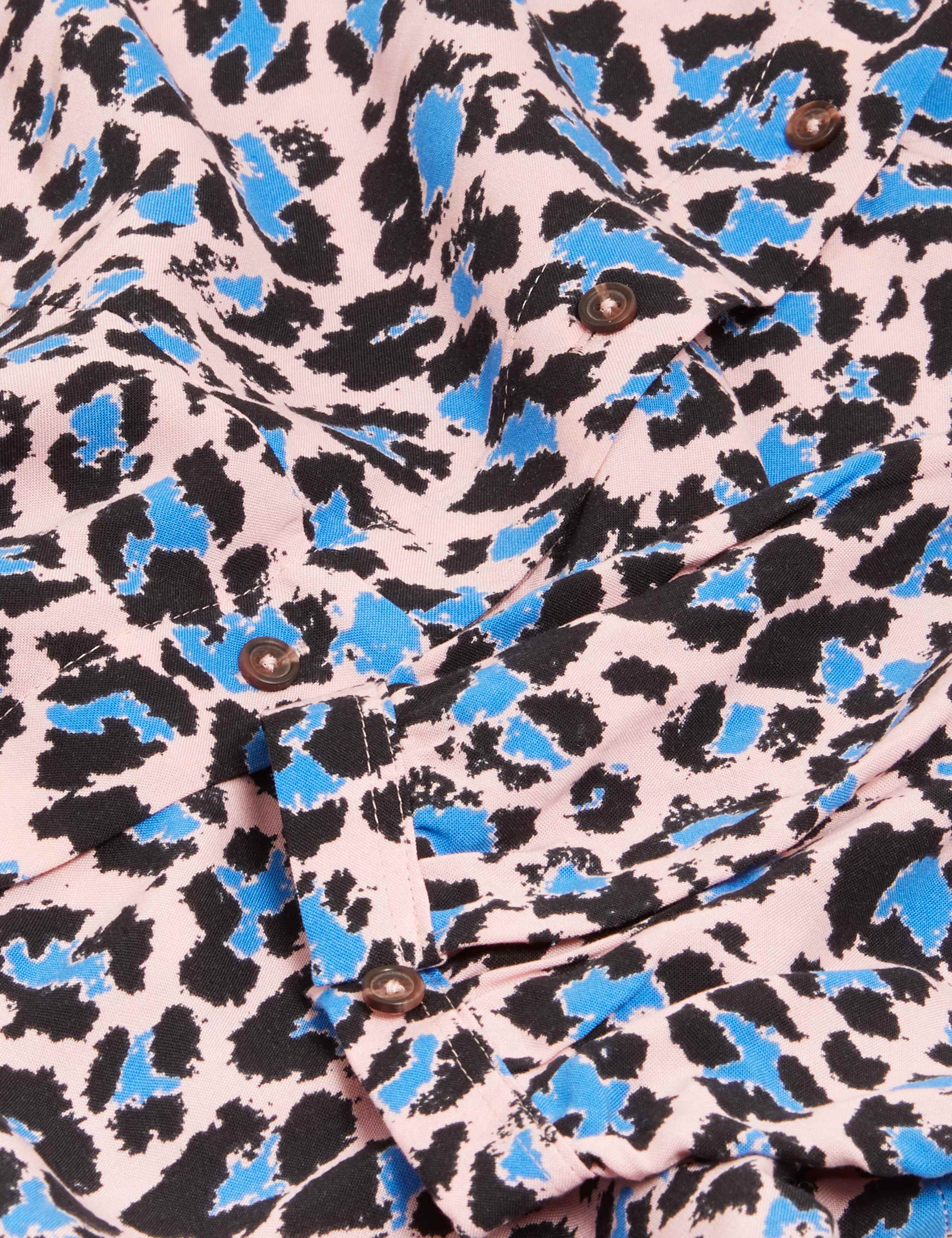 Animal Print Midaxi Shirt Dress 6 of 6