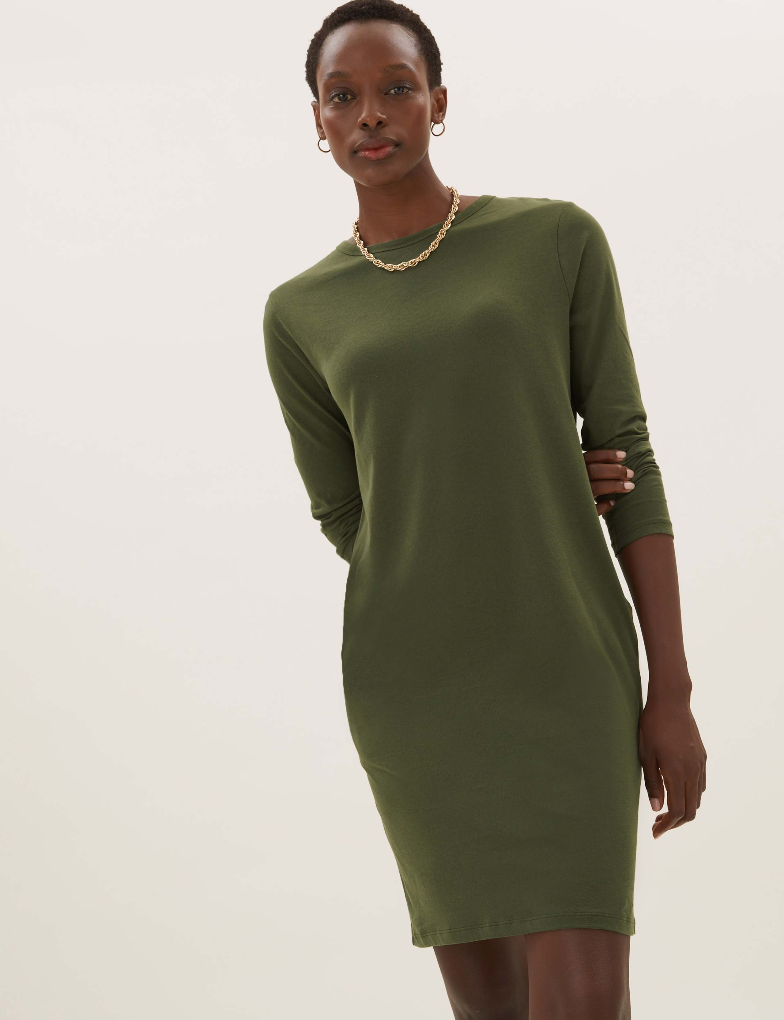Jersey Mini T-Shirt Dress 3 of 7