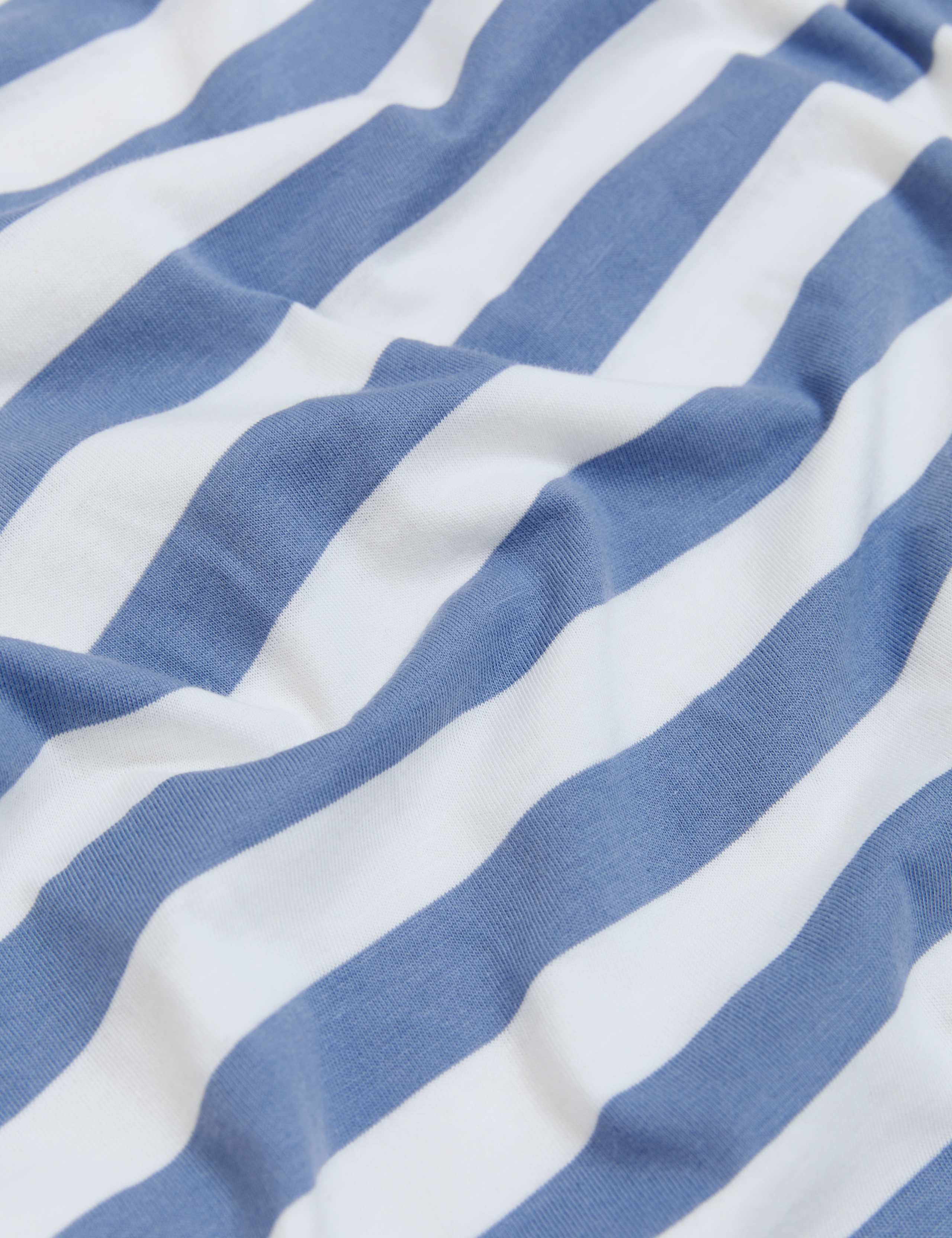 Jersey Striped Mini T-Shirt Dress 6 of 6