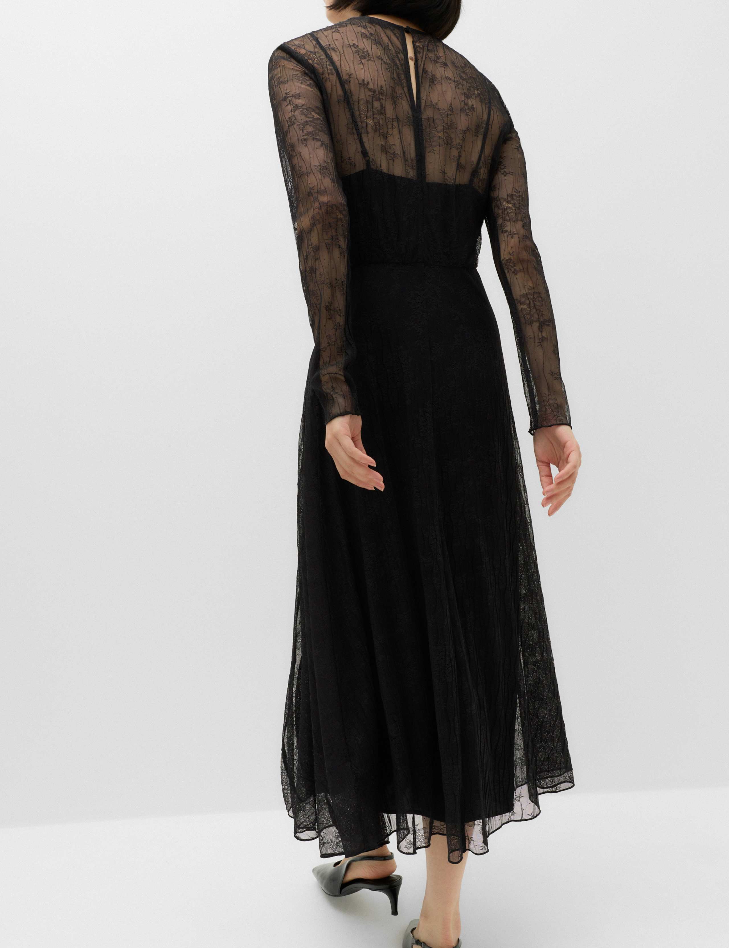 Lace Midaxi Skater Dress 5 of 7