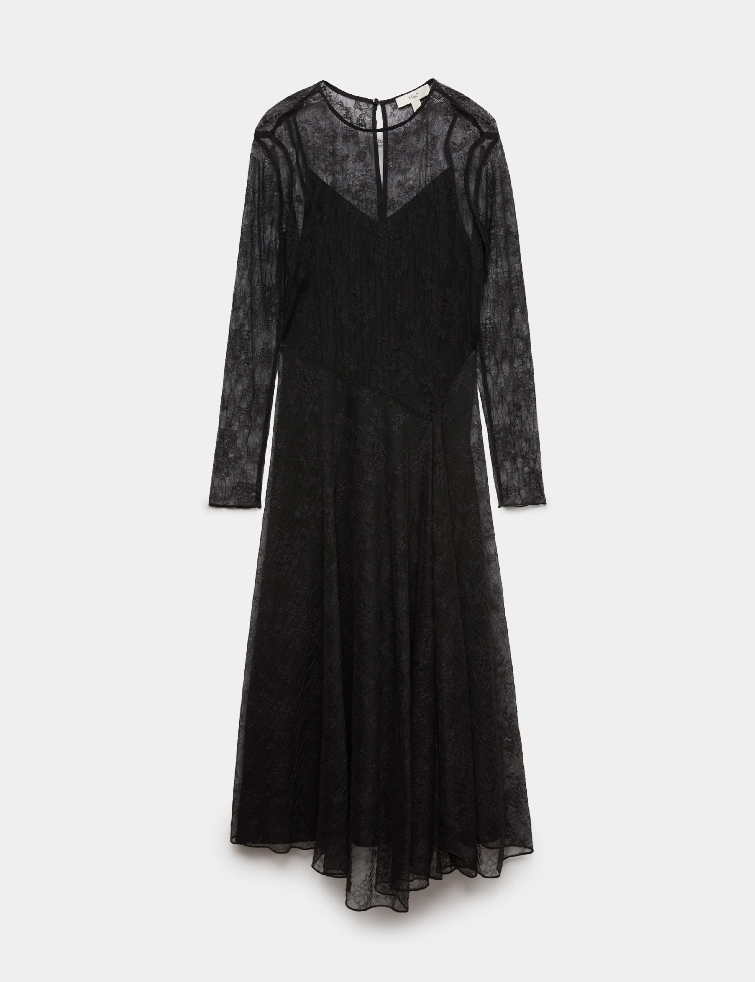 Lace Midaxi Skater Dress 2 of 7