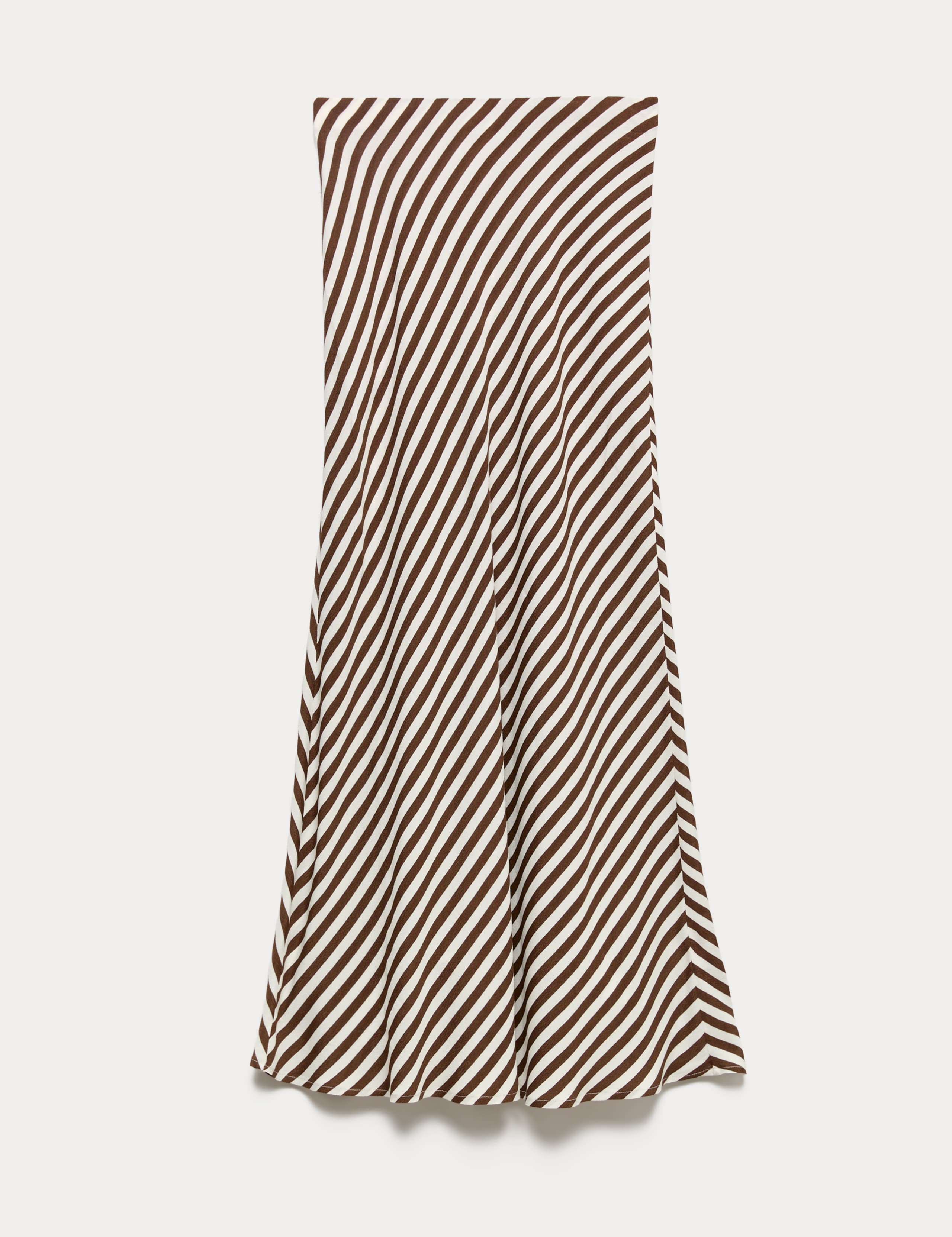 Printed Midi Slip Skirt 2 of 5
