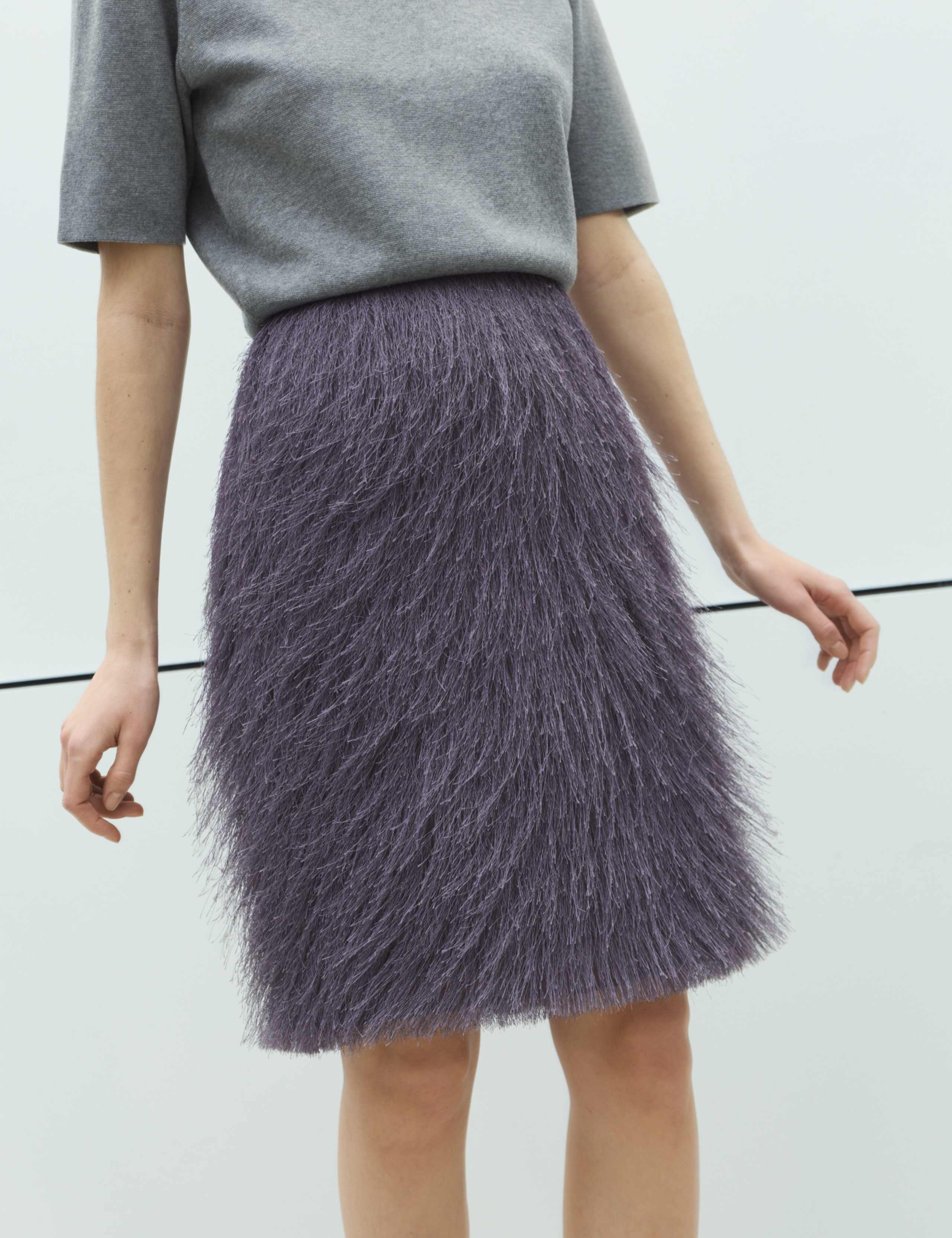 Tassel Midi Pencil Skirt 3 of 5