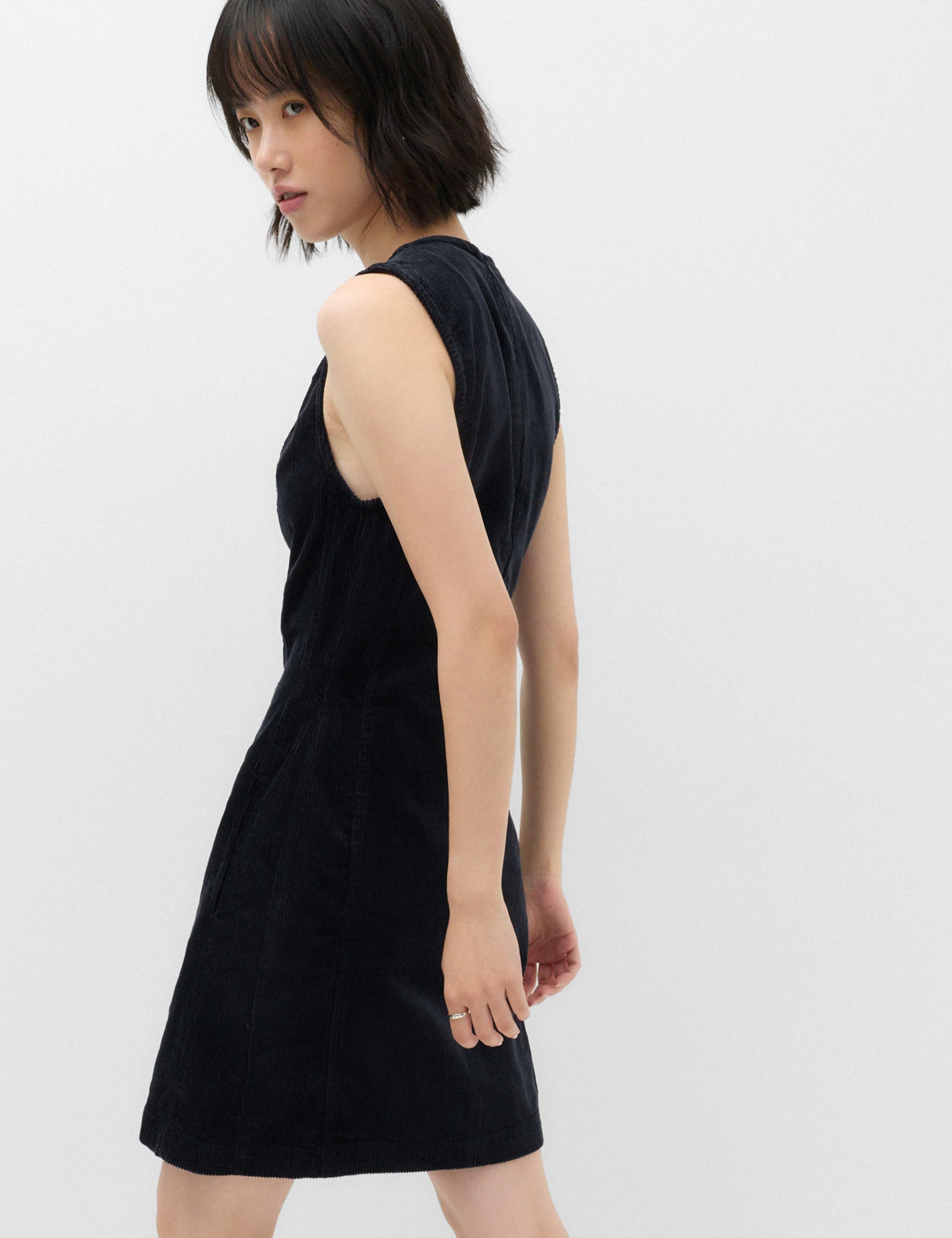 Cord Mini Shift Dress 4 of 7