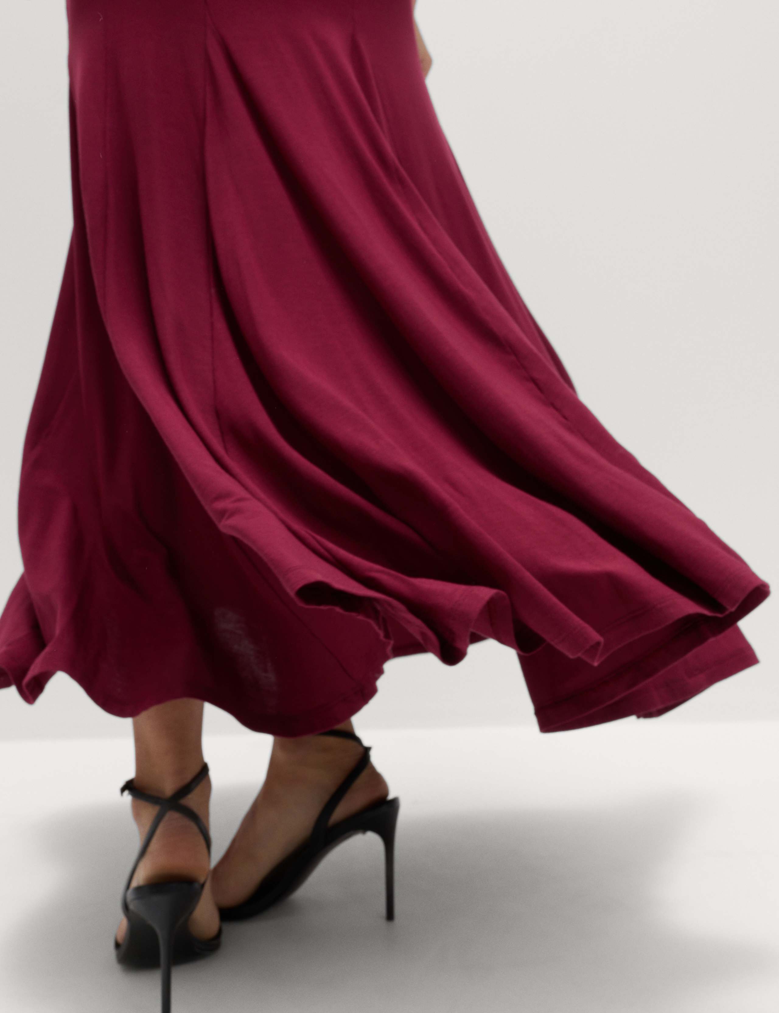 Jersey Halter Neck Midaxi Column Dress 6 of 6