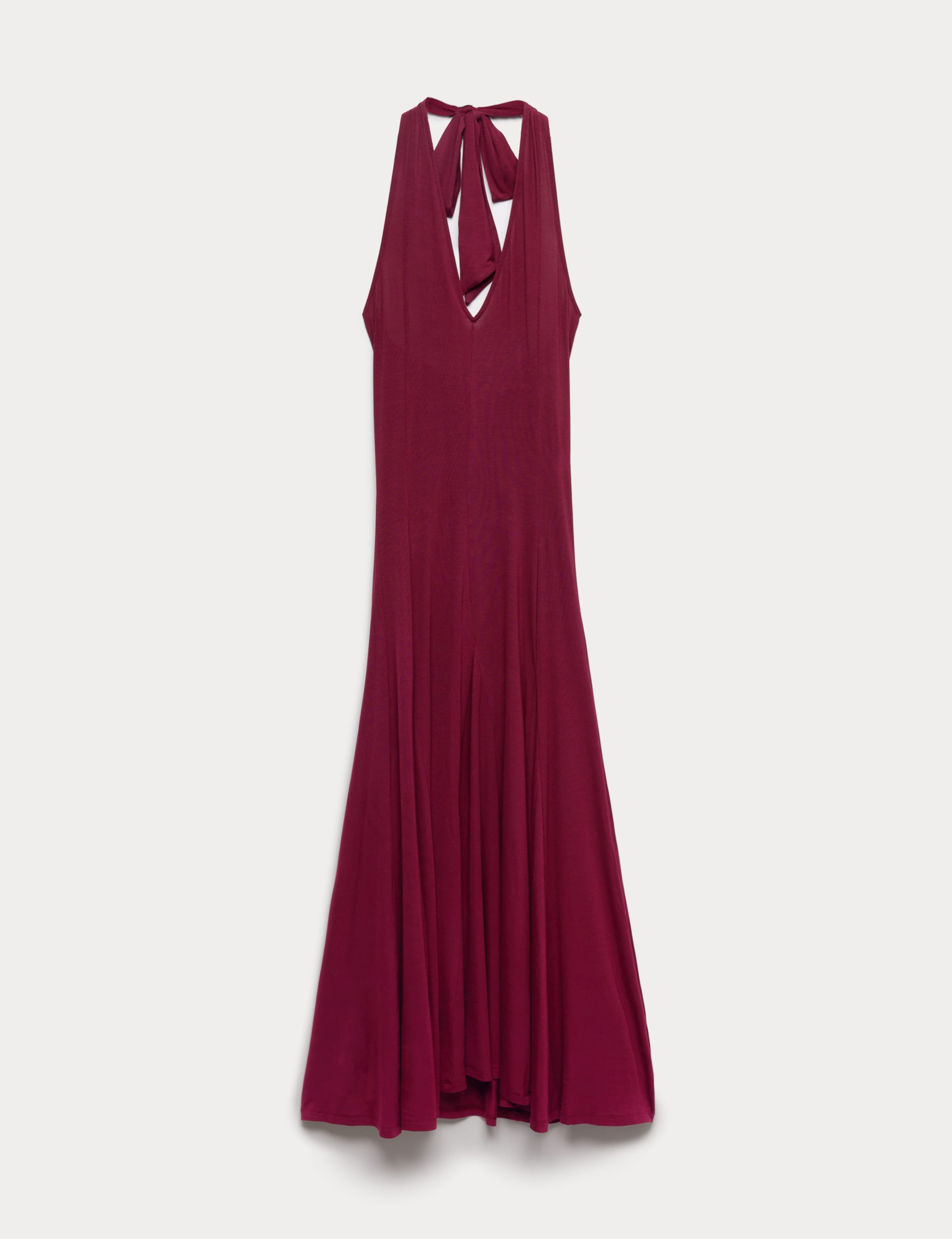 Jersey Halter Neck Midaxi Column Dress 2 of 6