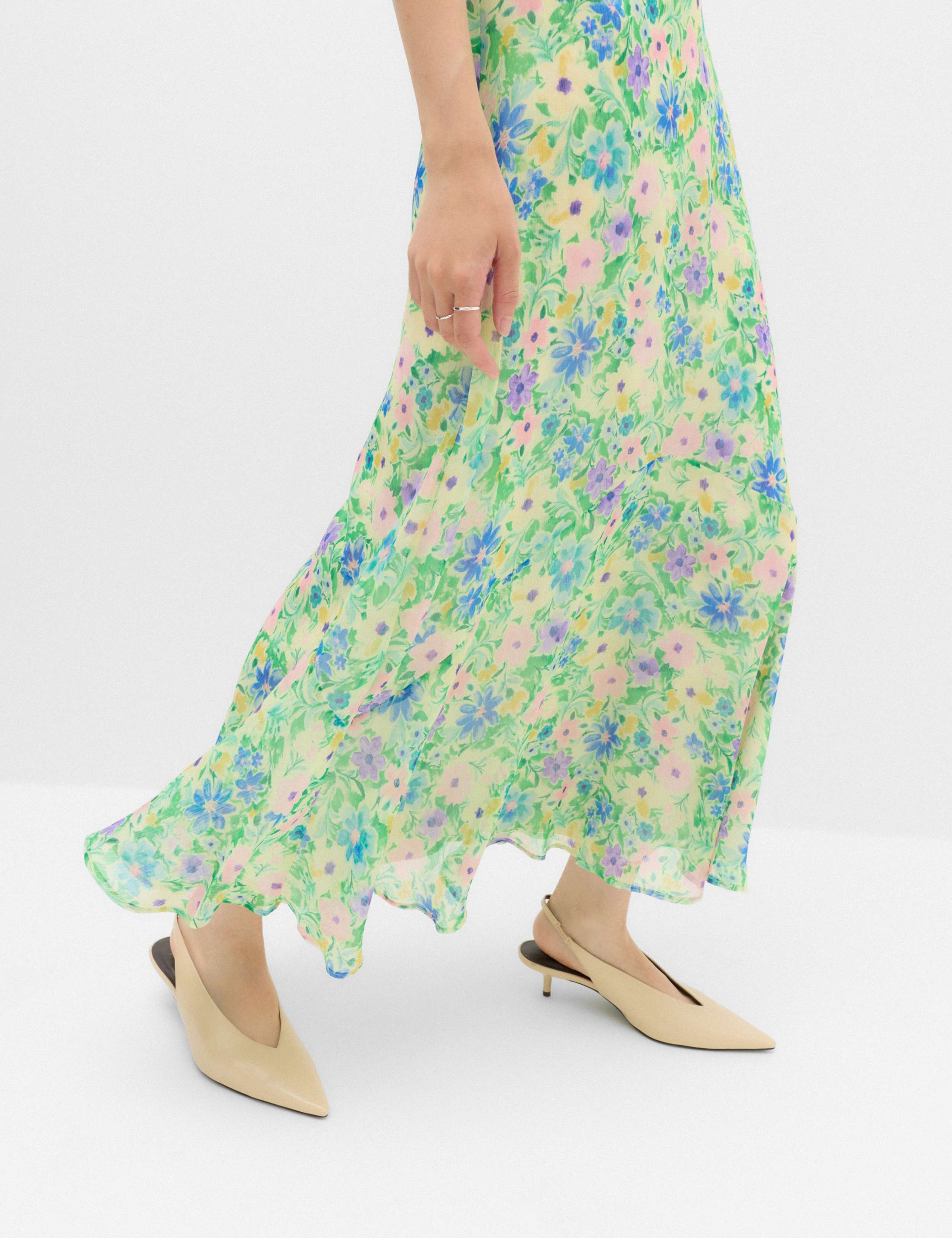 Floral Midi Tea Dress 6 of 7
