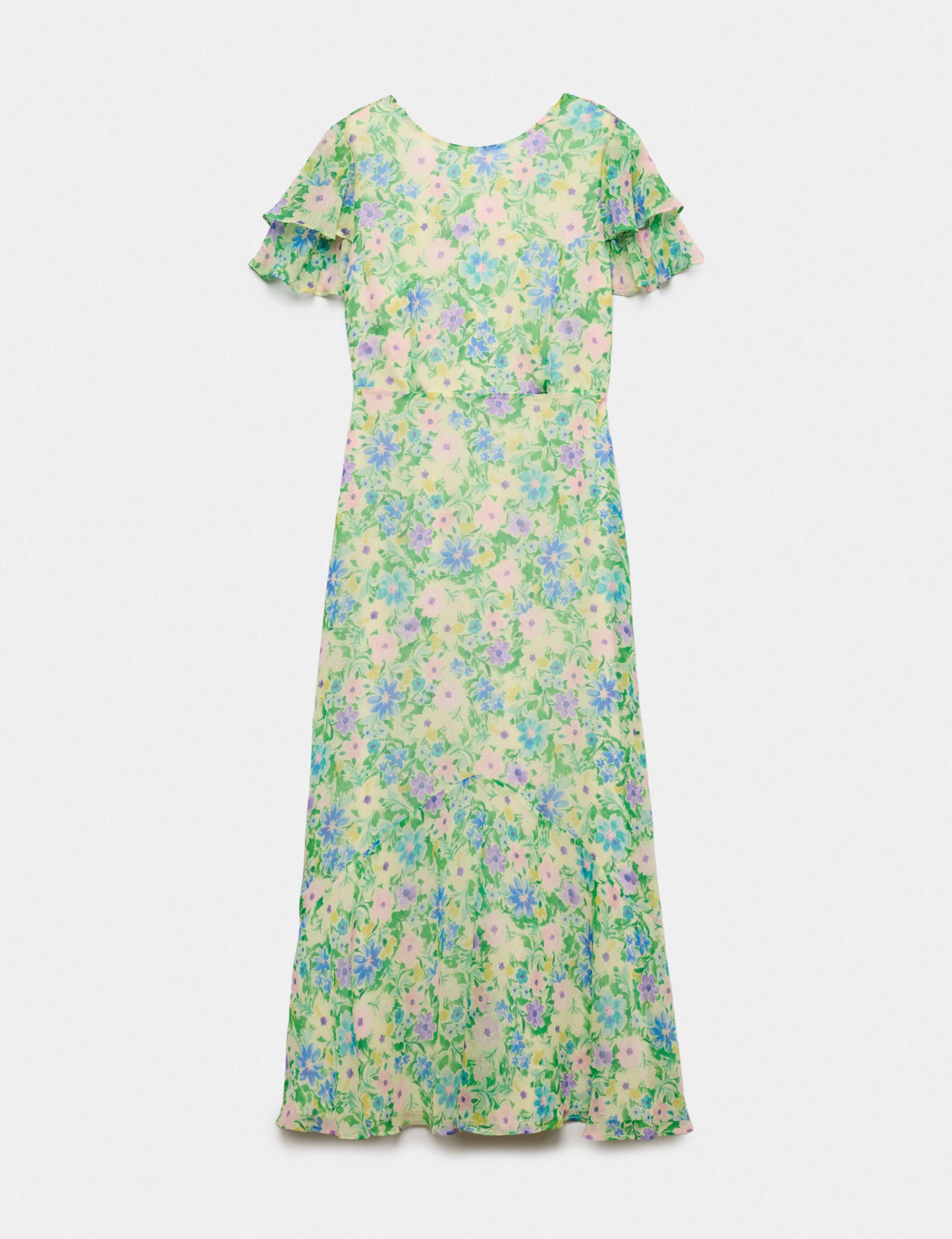 Floral Midi Tea Dress 2 of 7