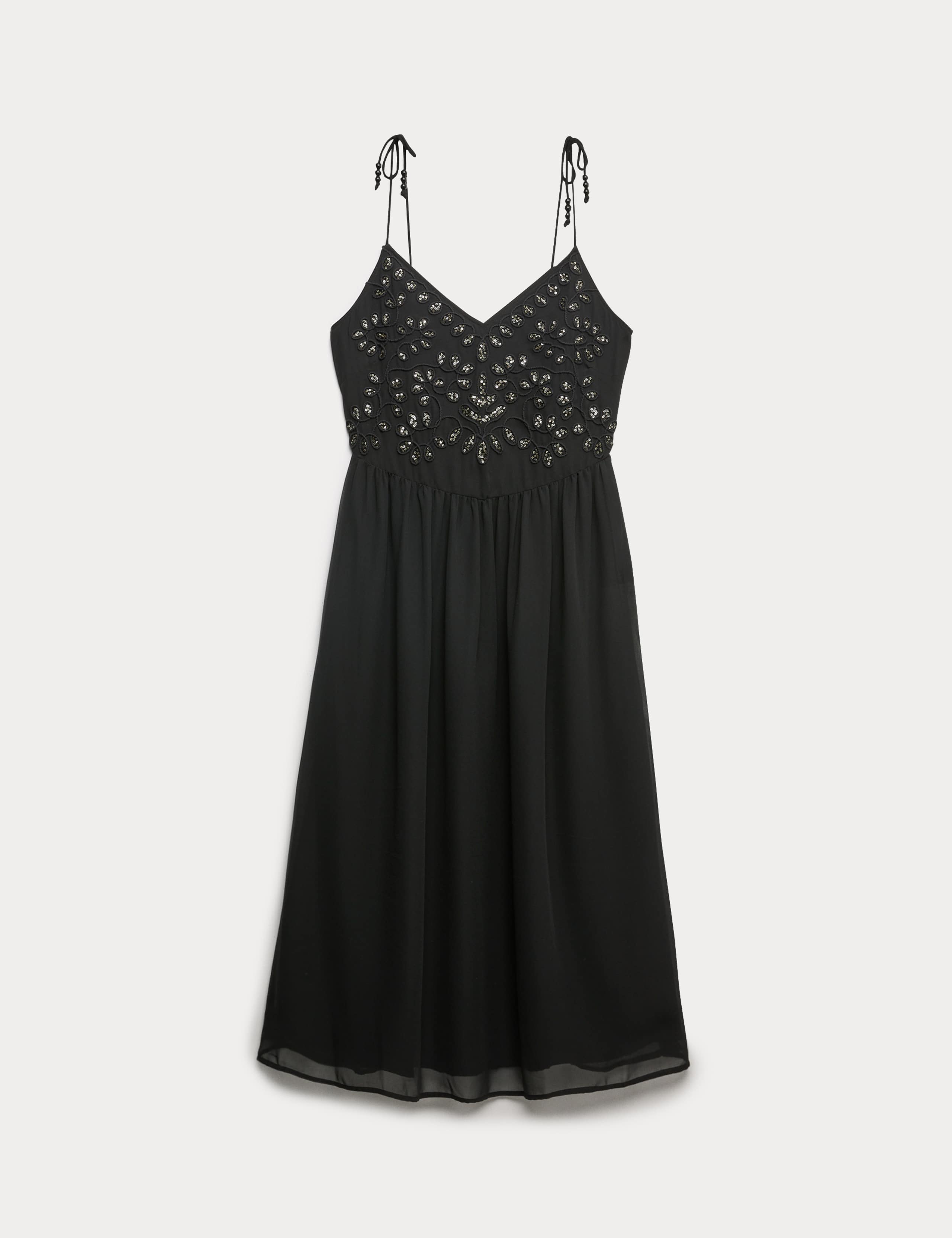 Embellished Sweetheart Neckline Midi Cami Dress 2 of 6