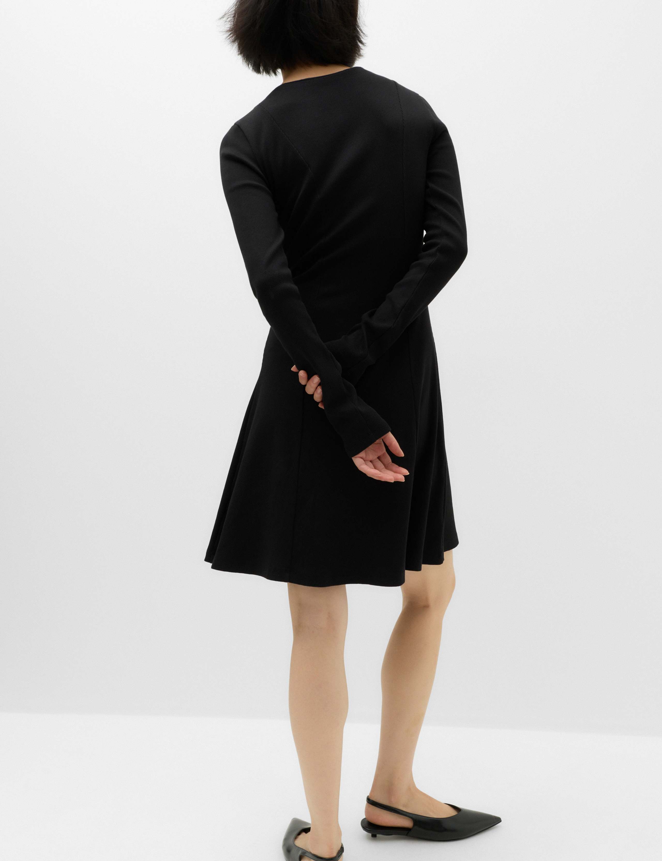 Jersey Mini Skater Dress 4 of 6