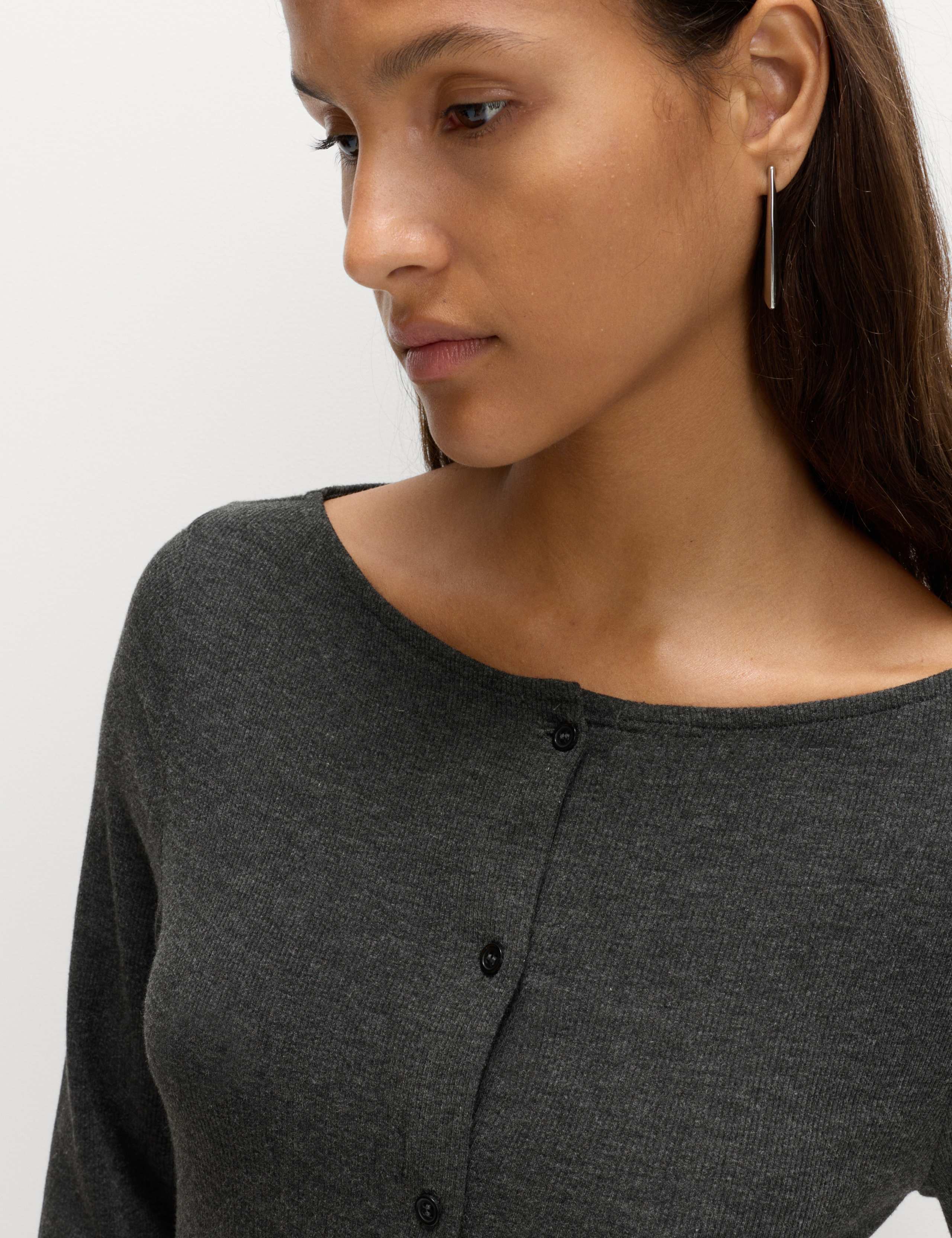 Jersey Drop Waist Mini Skater Dress 4 of 6