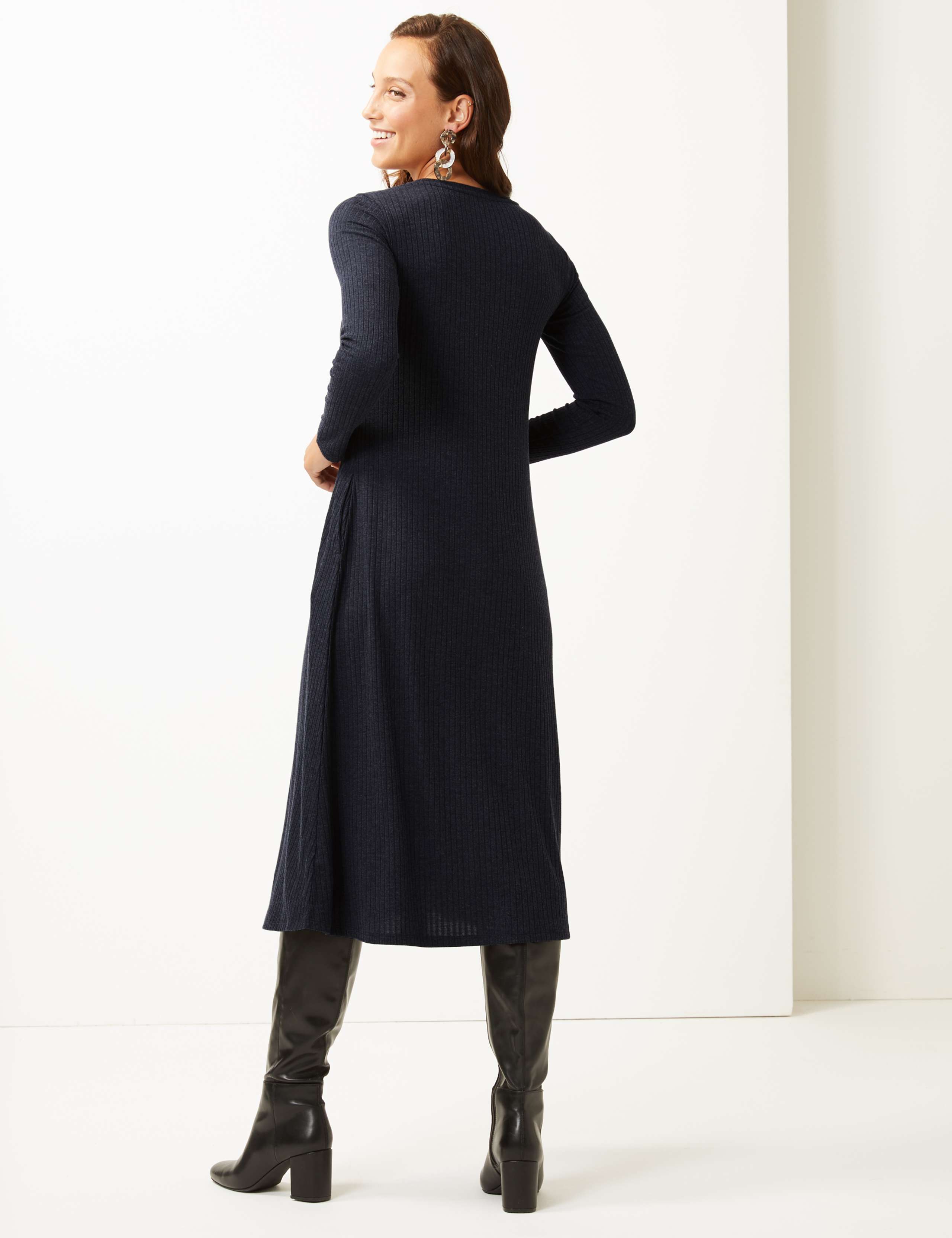 Jersey Swing Midi Dress 5 of 5