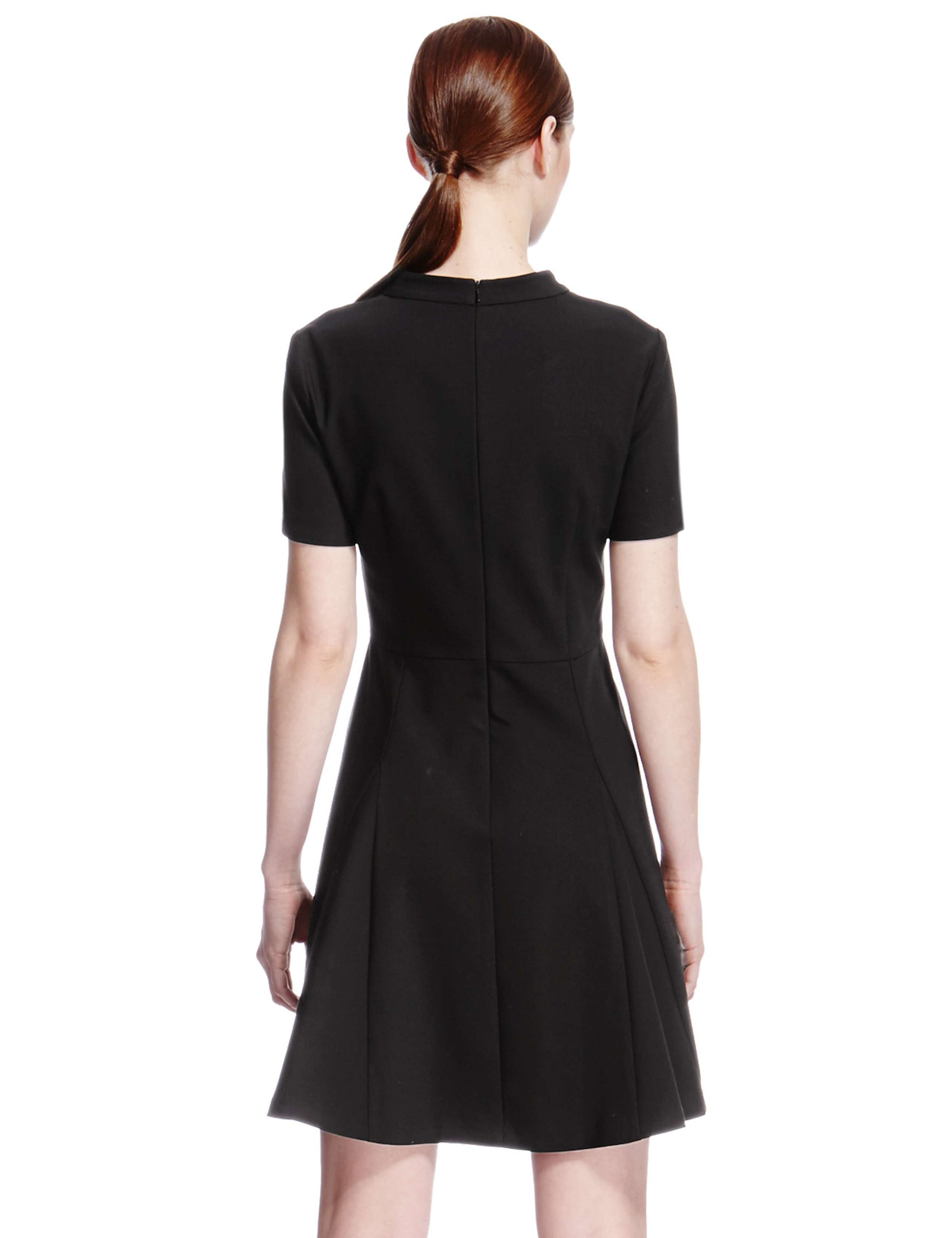Panelled Short Sleeve Skater Dress 5 of 5