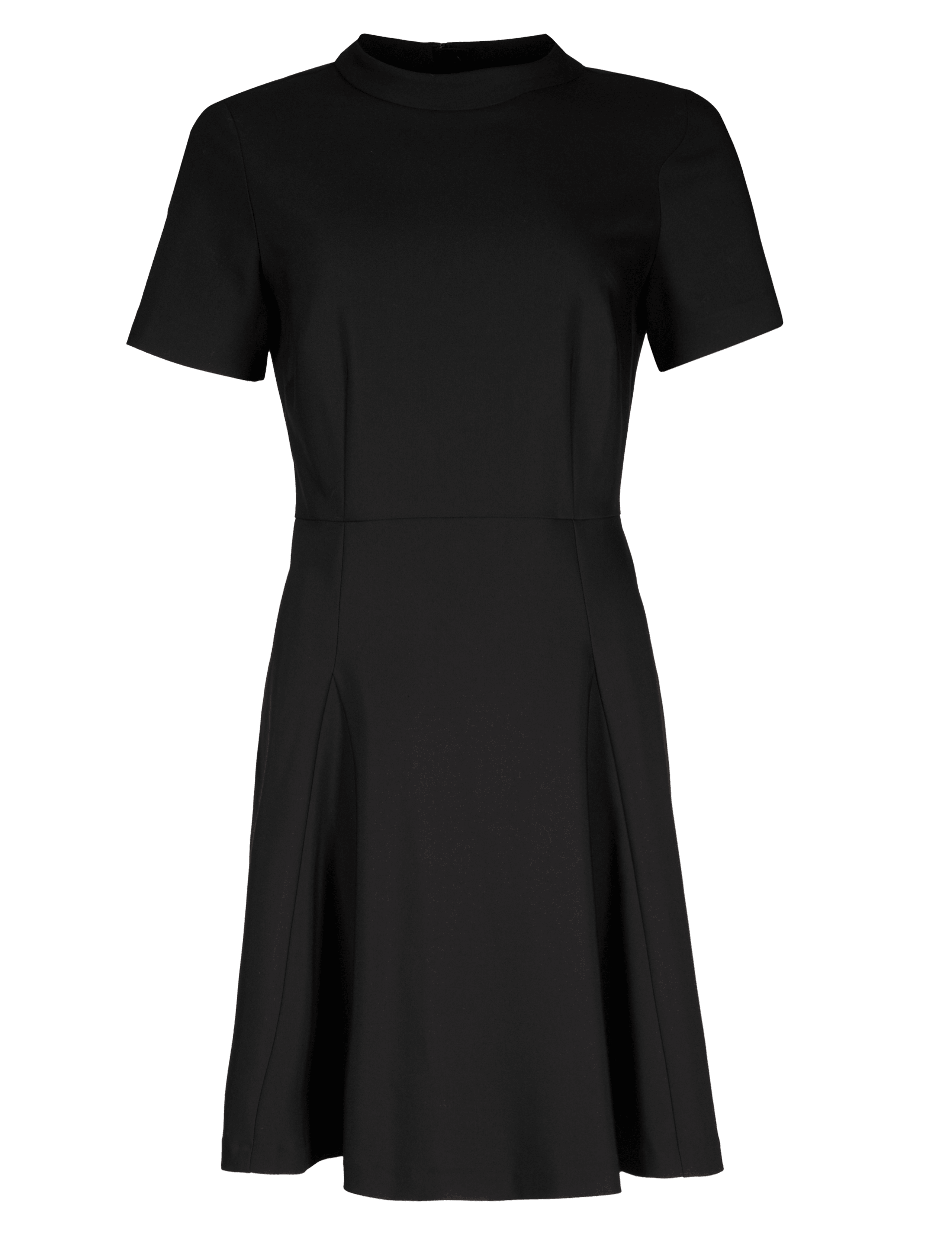 Panelled Short Sleeve Skater Dress 2 of 5