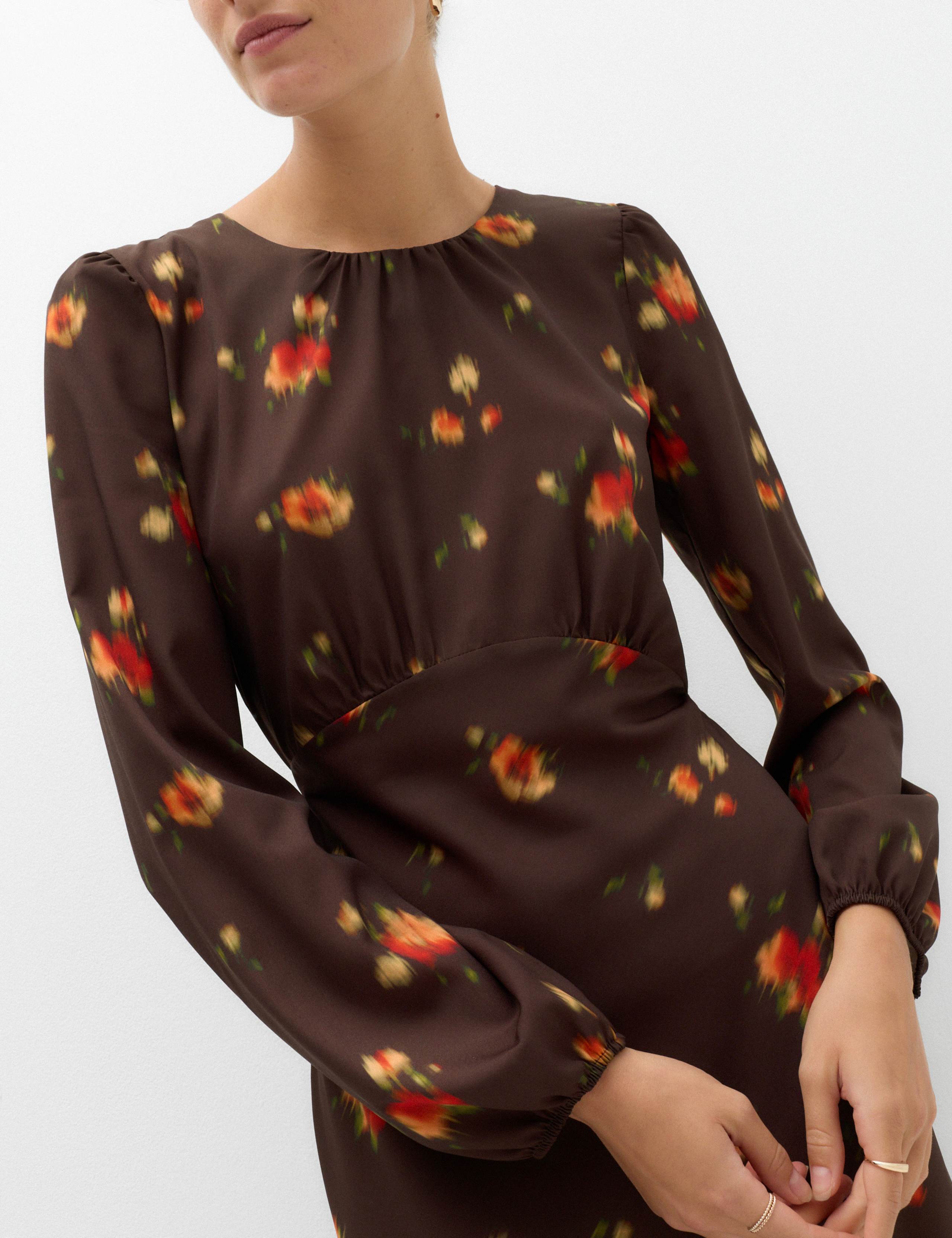 Floral Midi Tea Dress 3 of 6