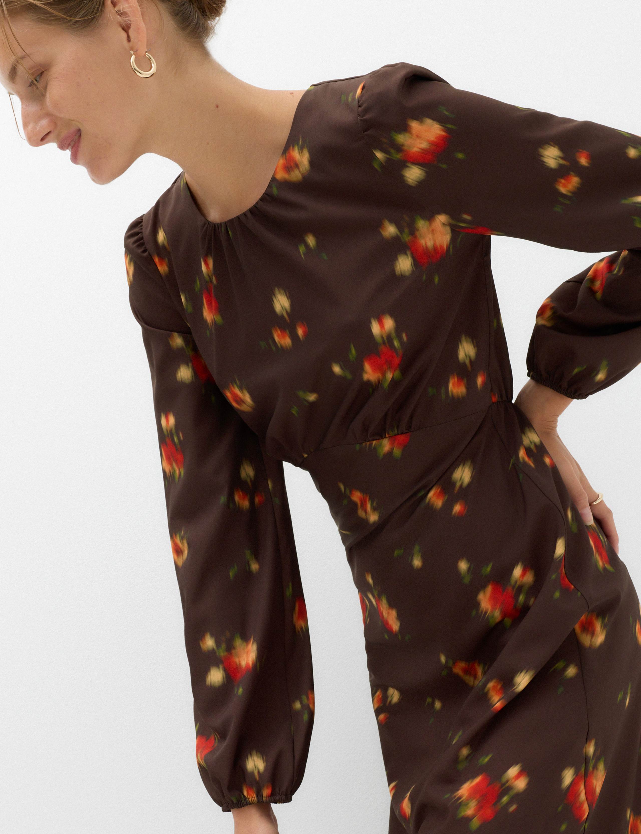 Floral Midi Tea Dress 5 of 6