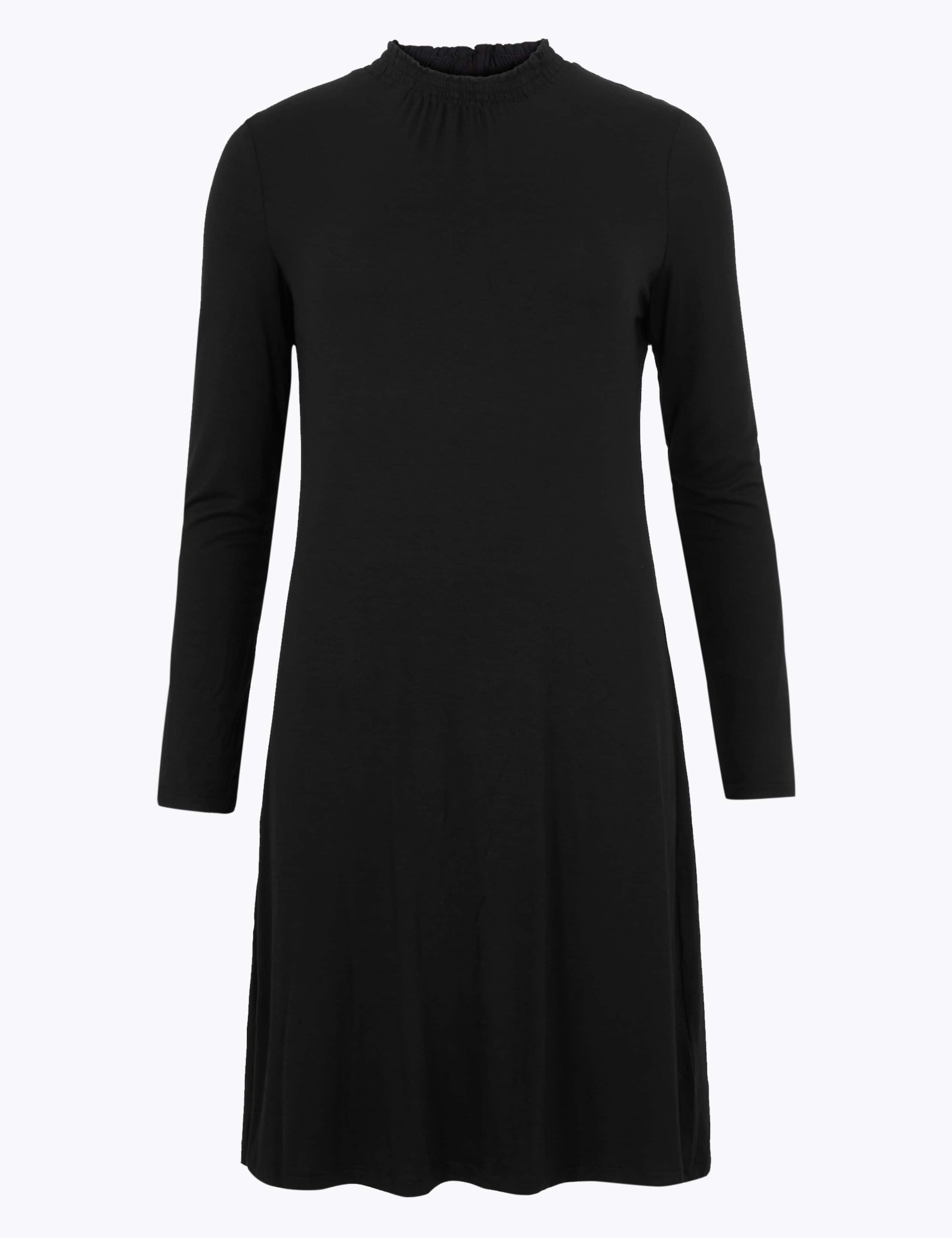 Jersey Long Sleeve Swing Dress 2 of 4