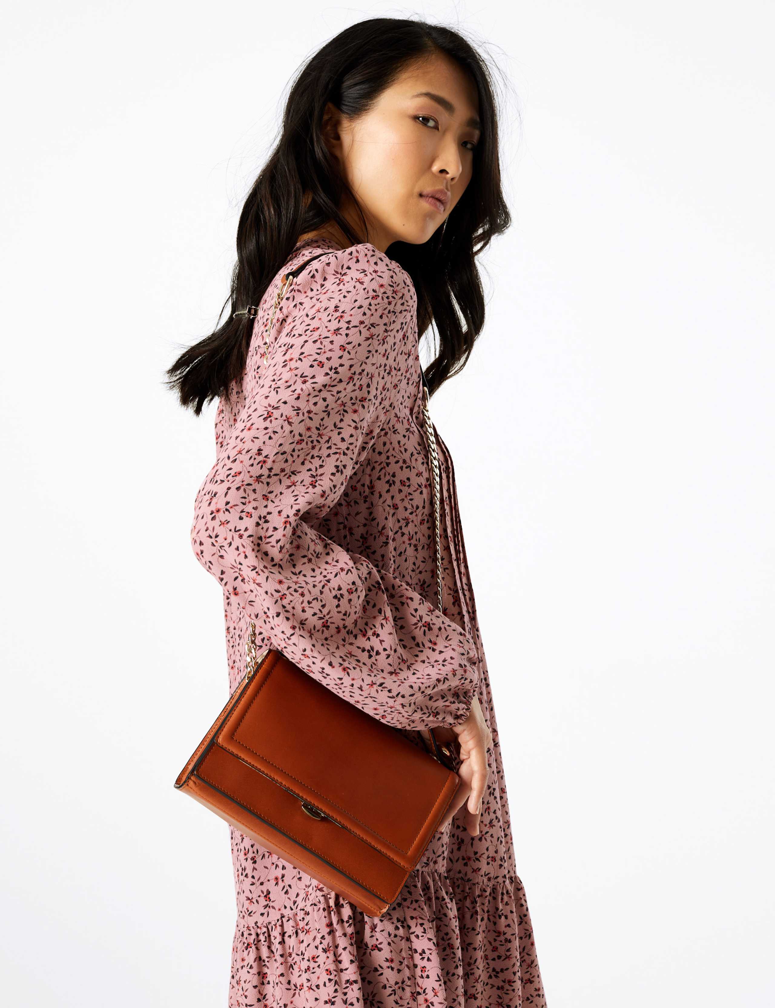 Ditsy Floral Print Relaxed Mini Dress 1 of 5
