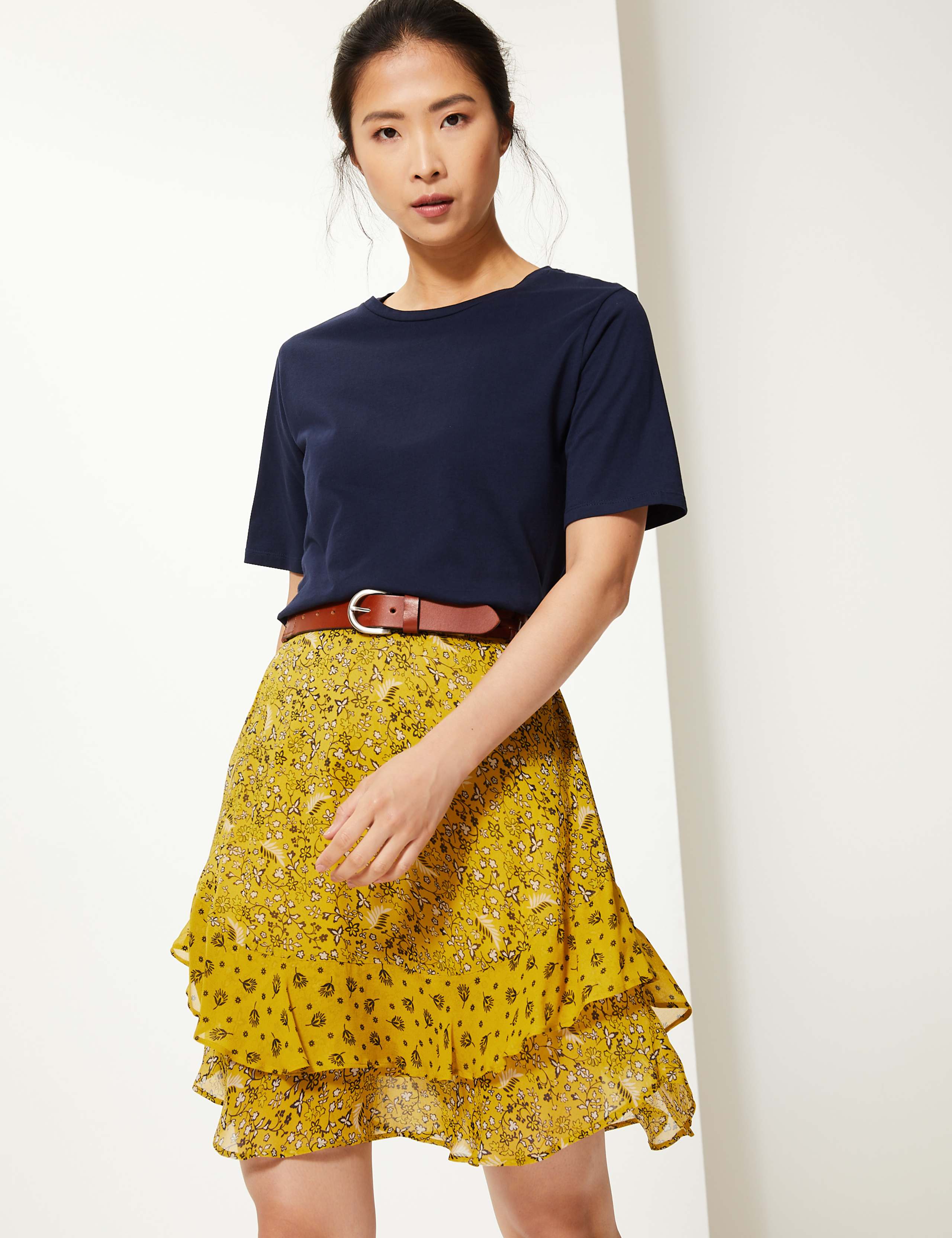 Ruffle Mini Skirt 1 of 4