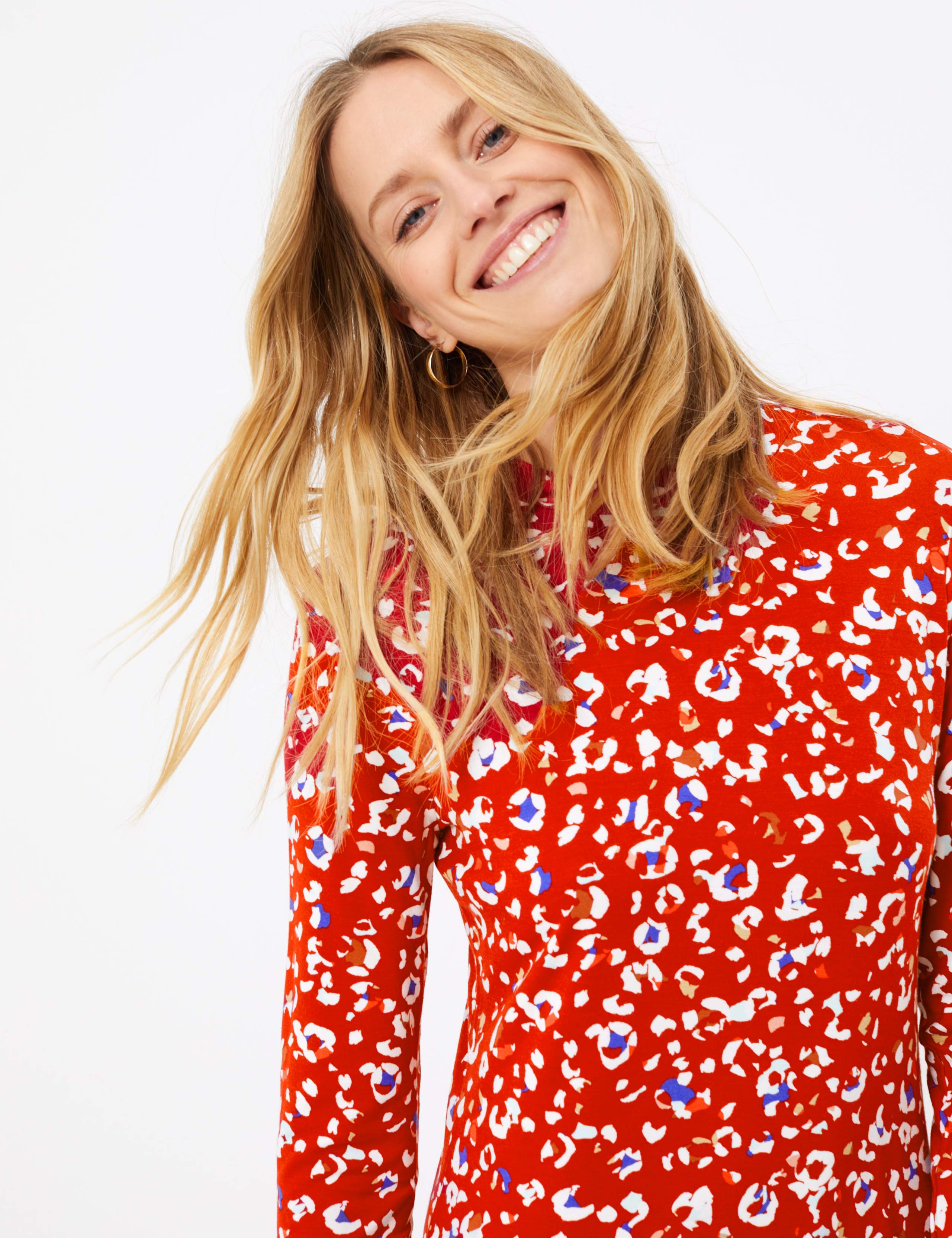 Animal Print Jersey Swing Dress 5 of 5