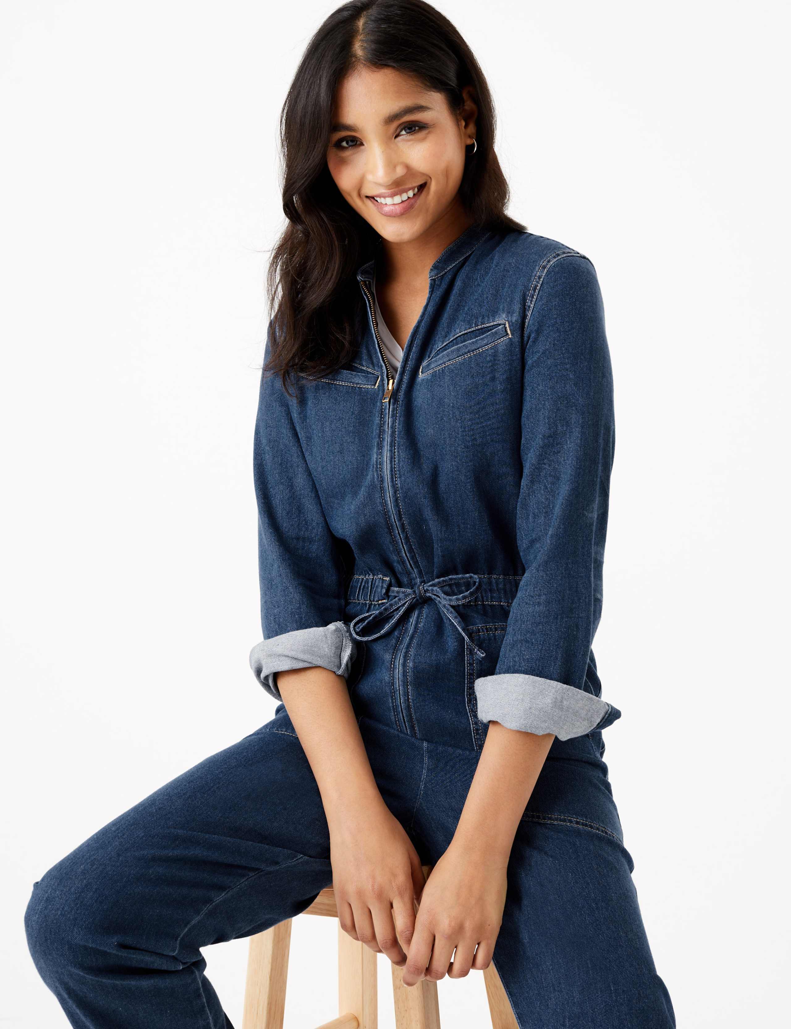 Denim Jumpsuit 4 of 5