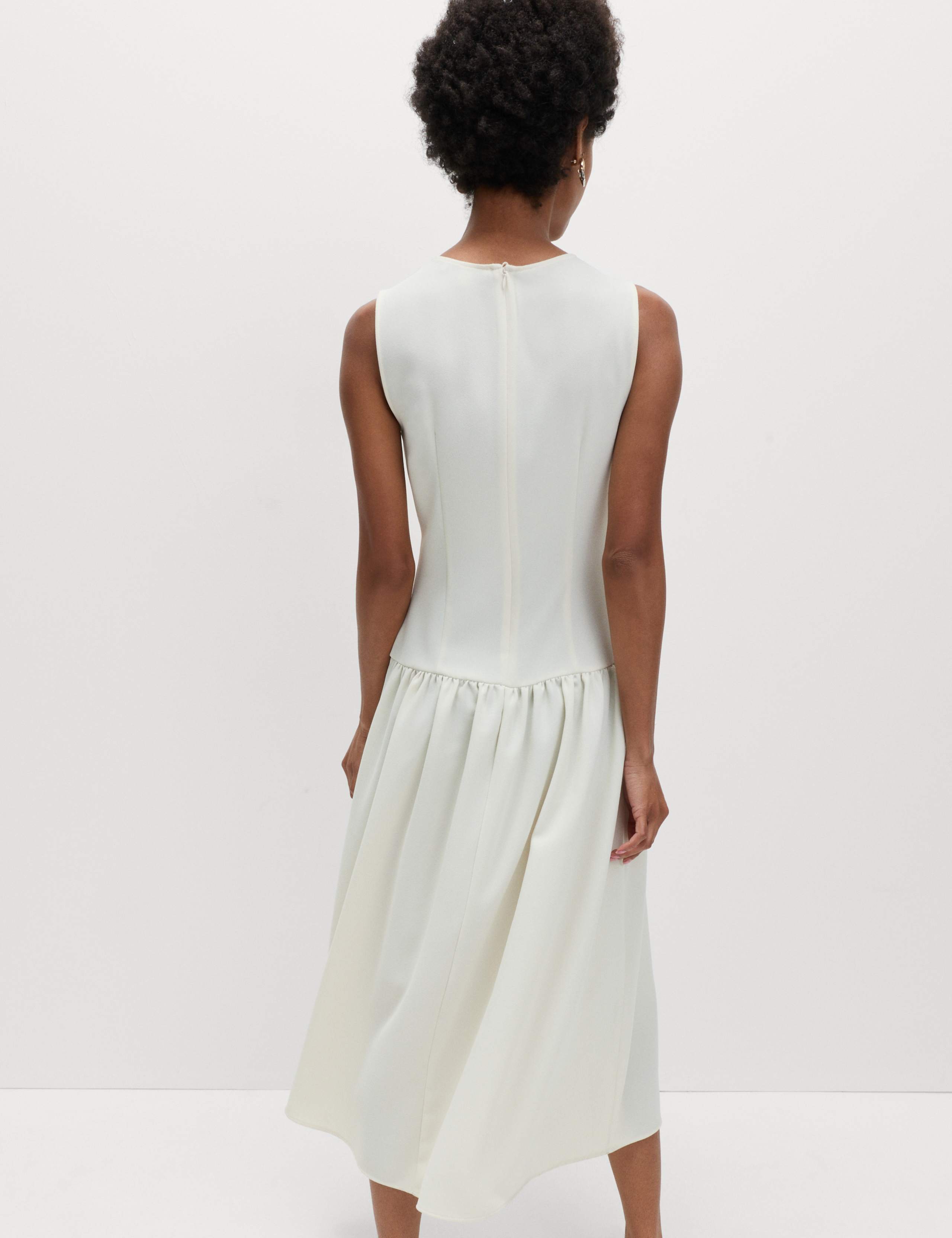 Midaxi Waisted Dress 7 of 7