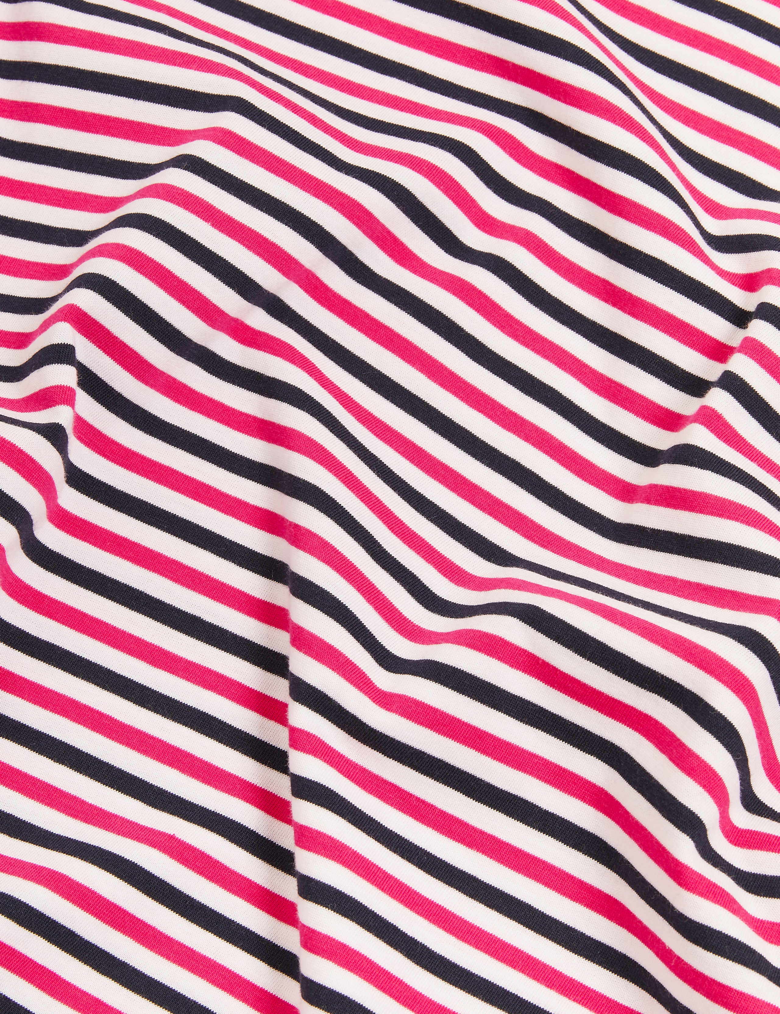 Pure Cotton Striped Mini T-Shirt Dress 6 of 6