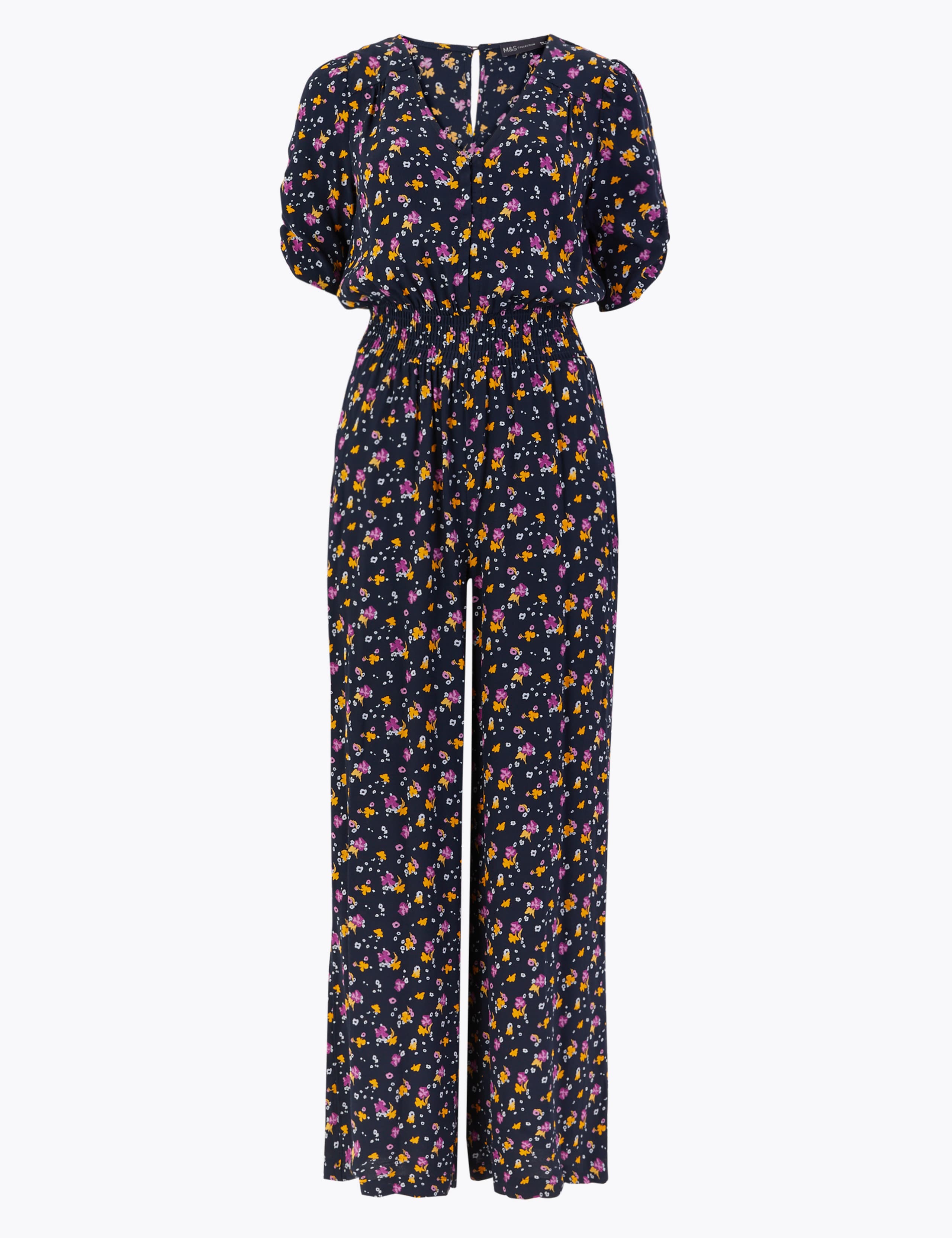 Ditsy Floral Waisted Jumpsuit 1 of 1