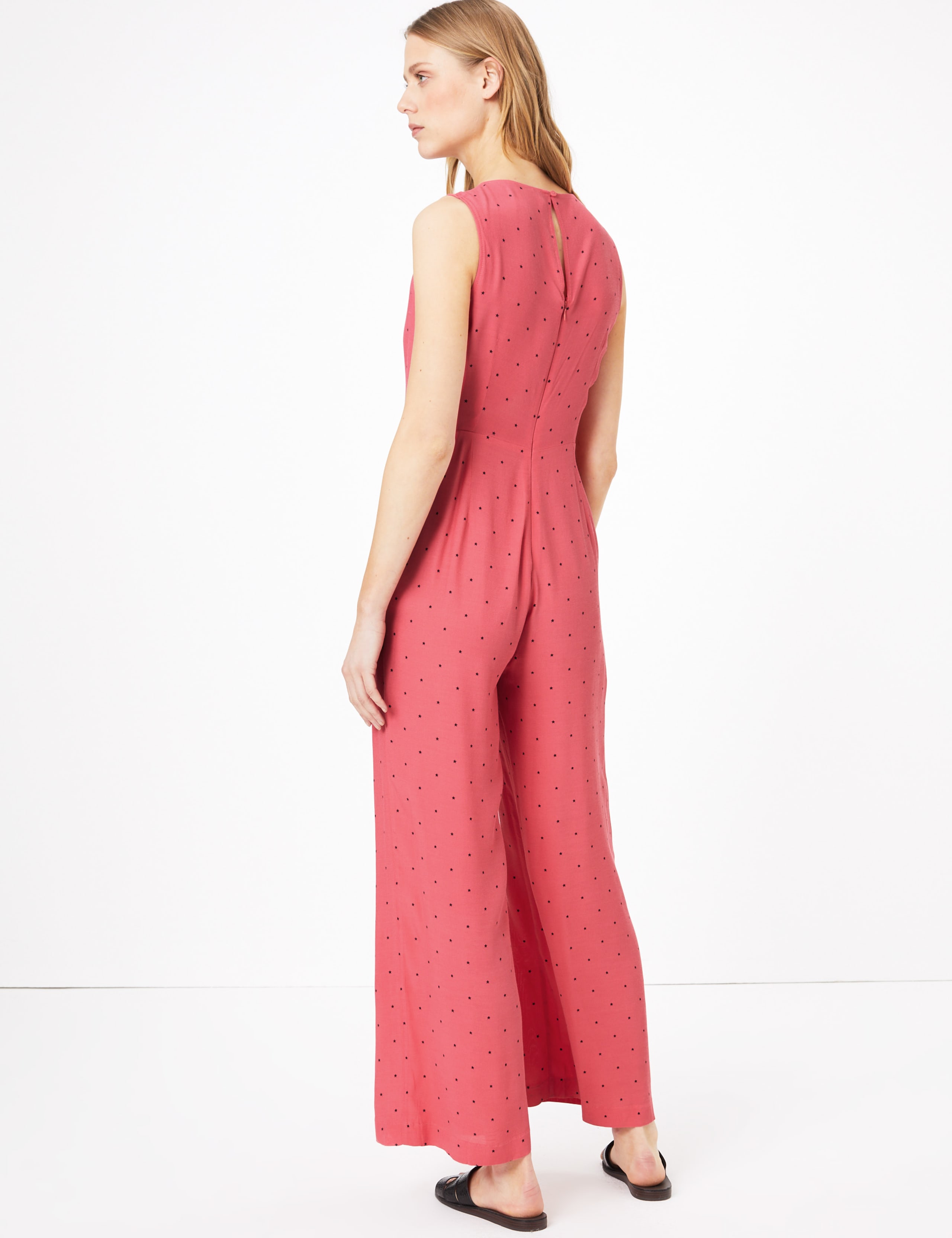 Printed Waisted Jumpsuit 4 of 4