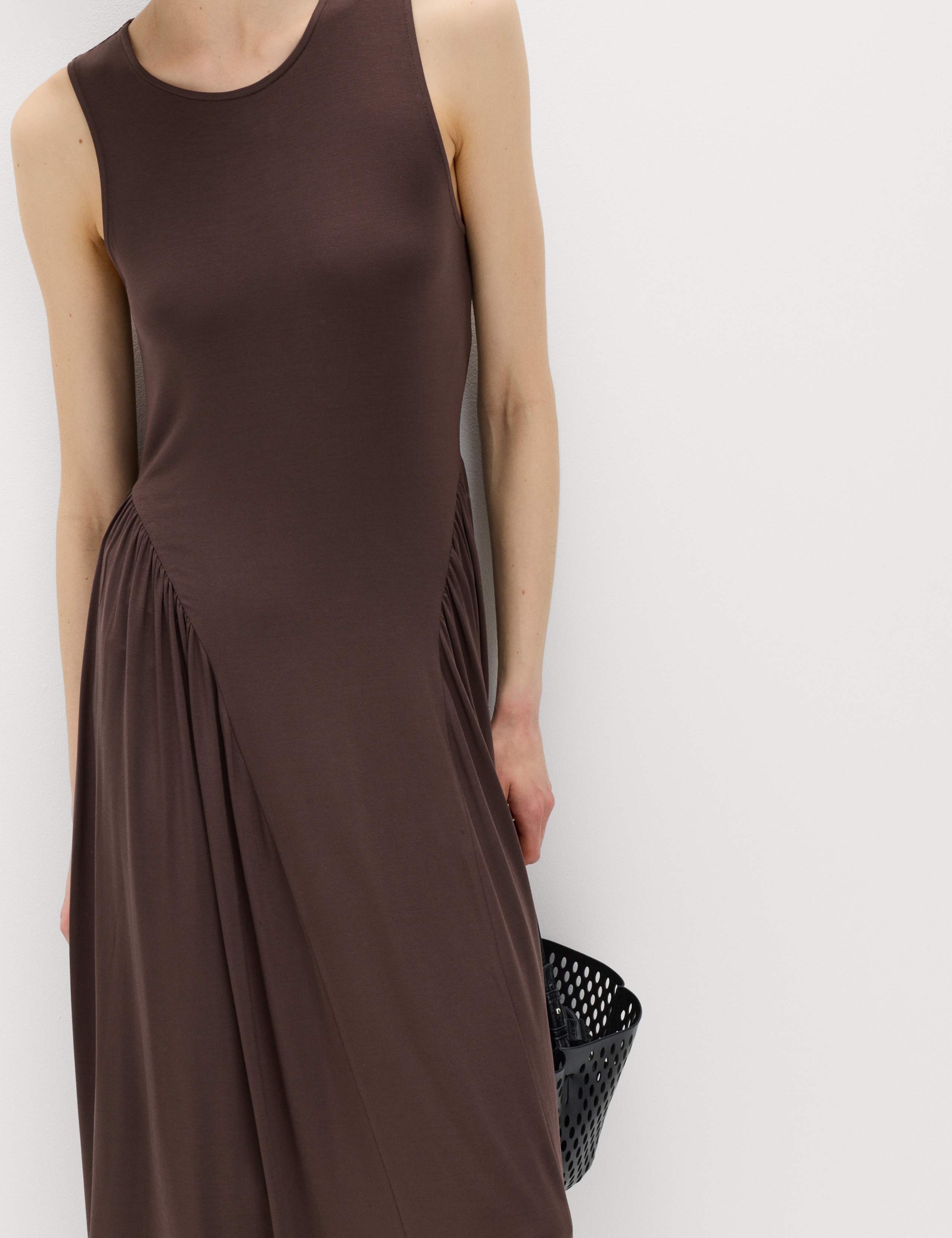 Lyocell Rich Dropped Waist Midi Dress 5 of 7