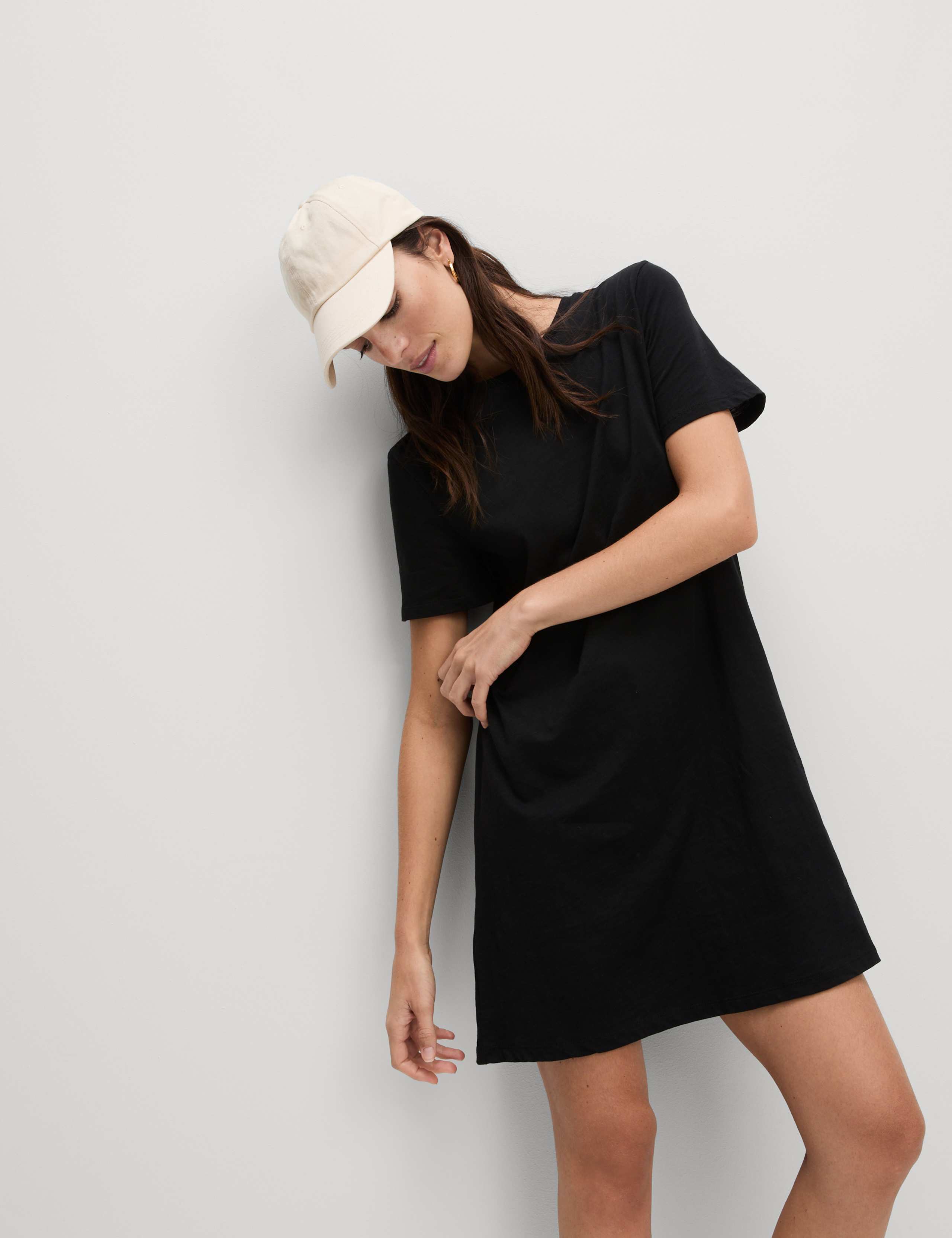 Pure Cotton Mini T-Shirt Dress 3 of 5